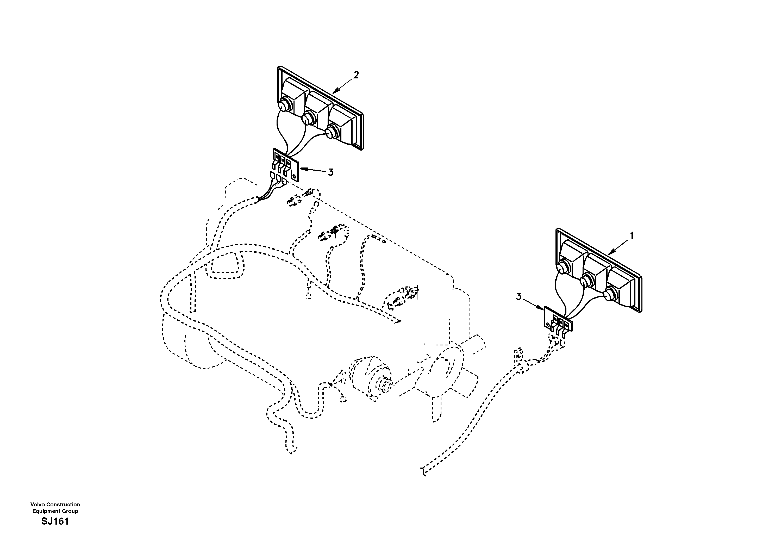 Lighting, rear — volvo parts diagram