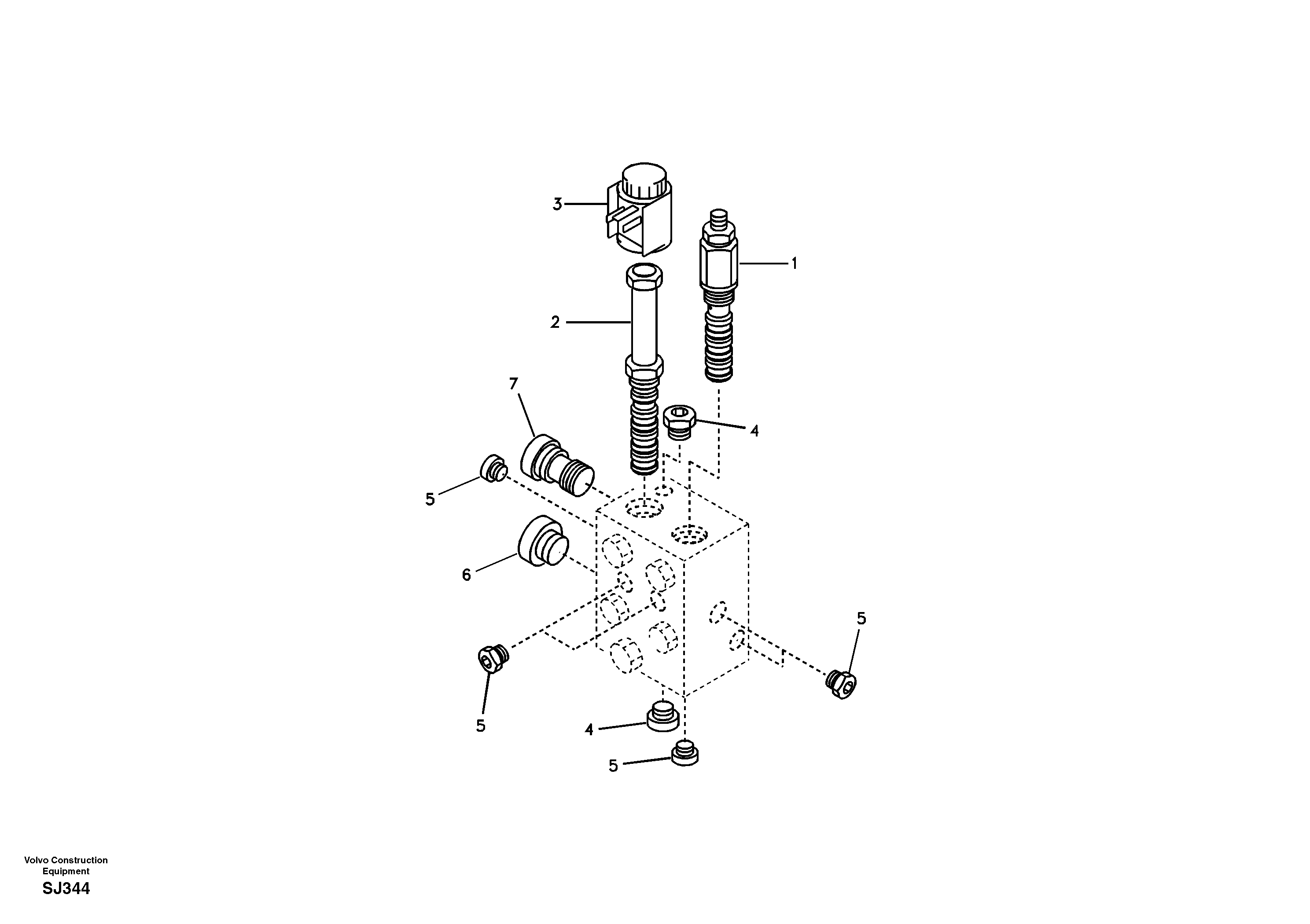 Valve, quickfit — volvo parts diagram