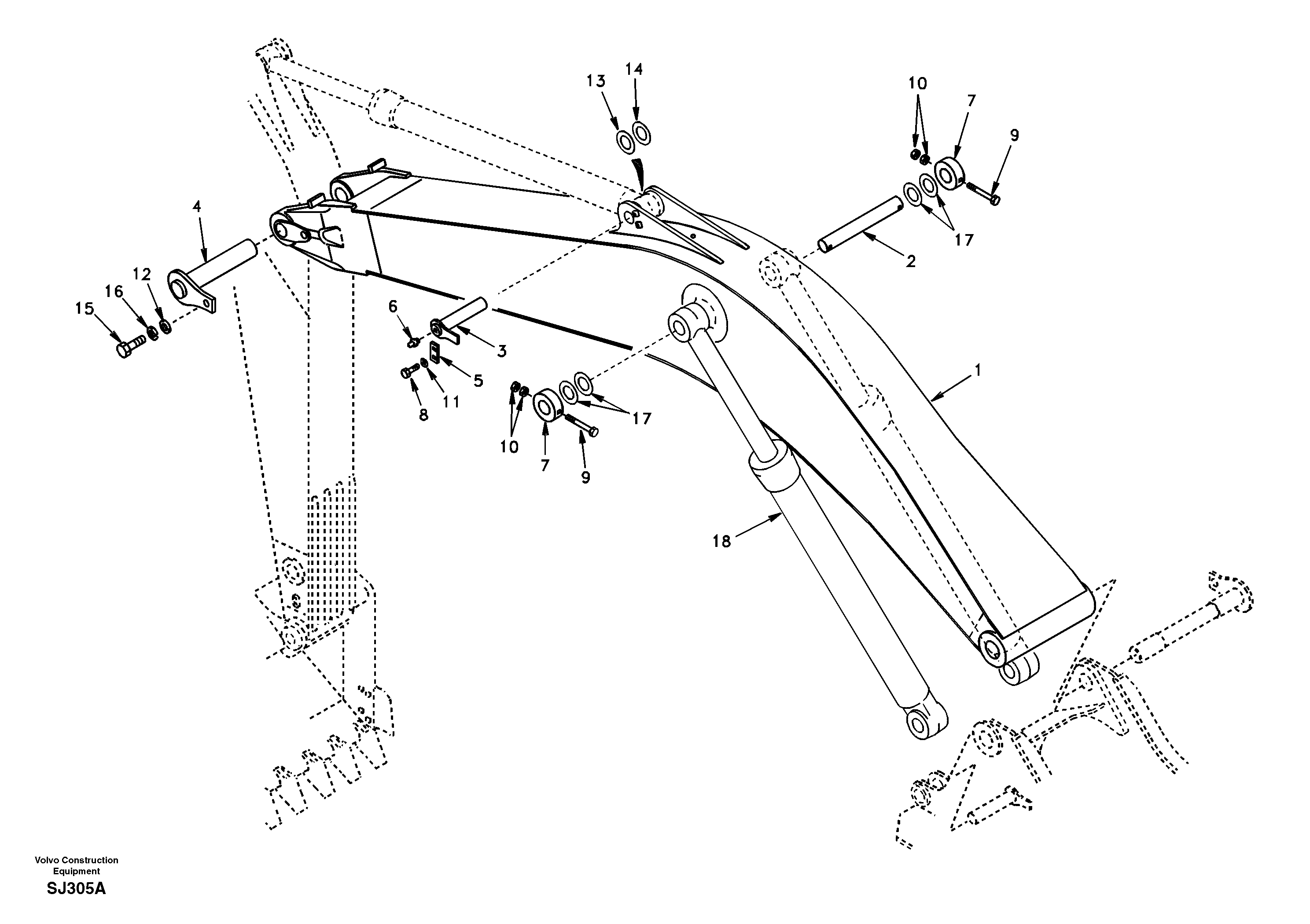 Links to boom, mono — volvo parts diagram