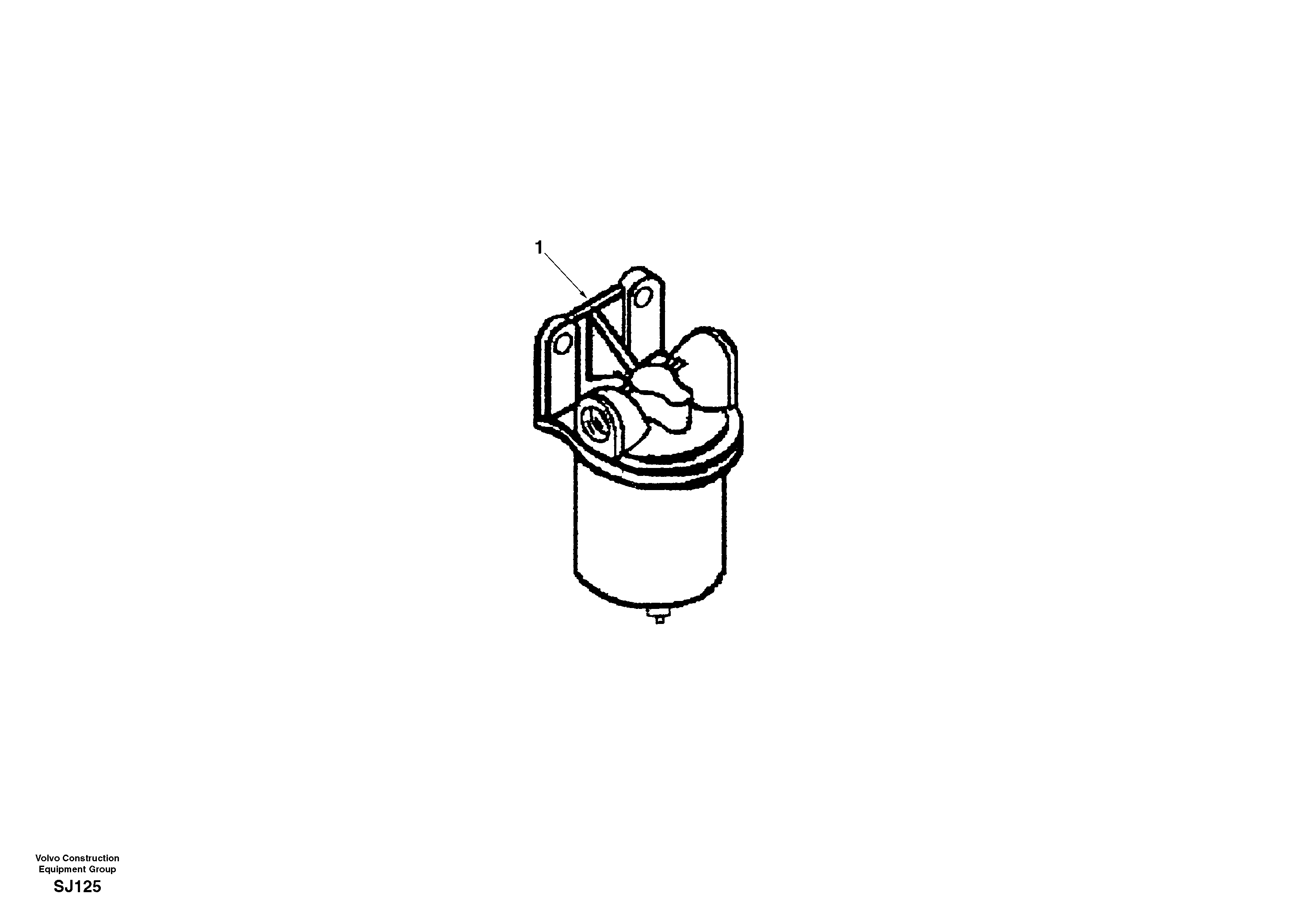 Water separator — volvo parts diagram