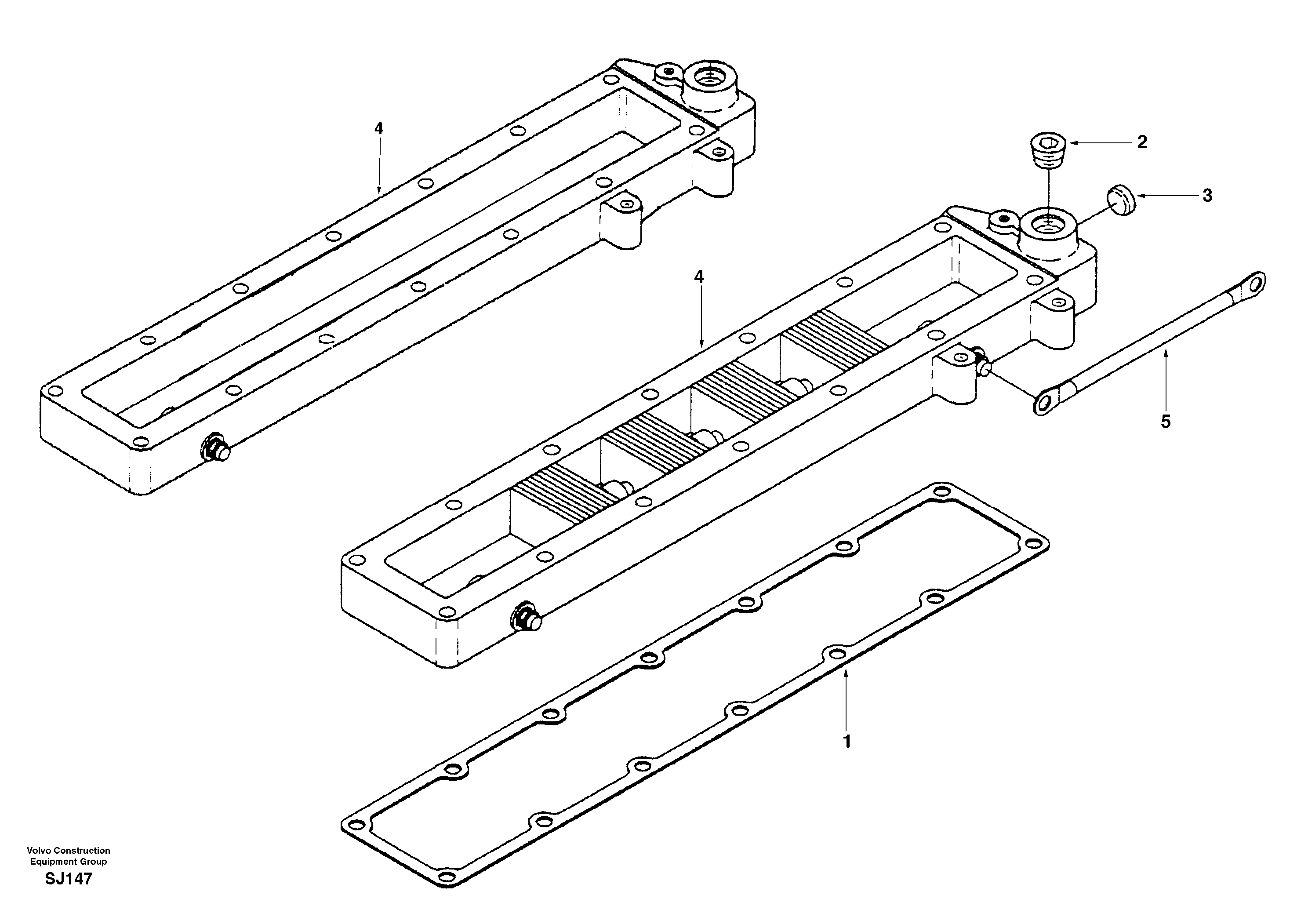 Inlet air heater  EK04B002 USA/EUROPE,STD — volvo parts diagram