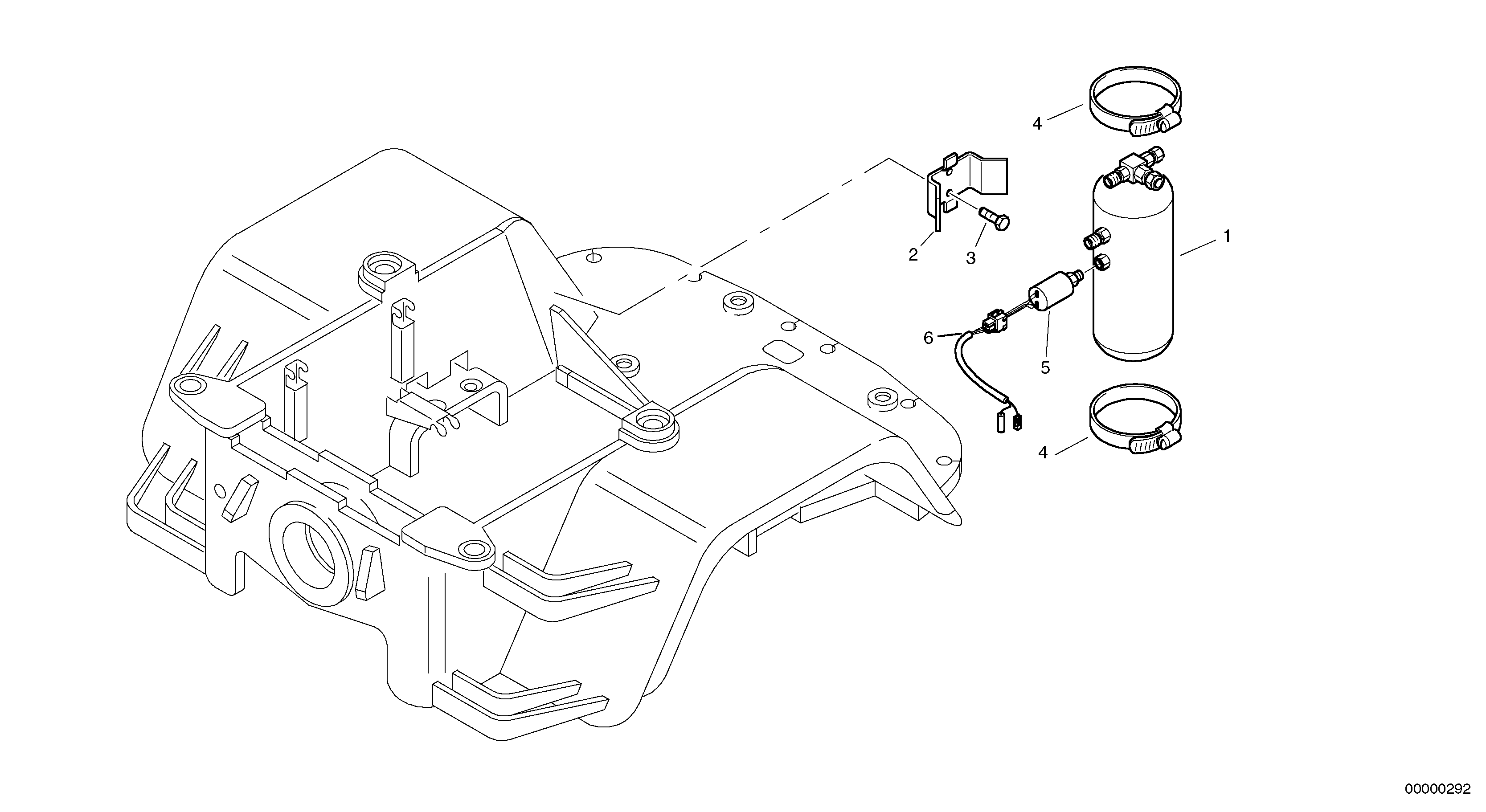 Dryer — volvo parts diagram