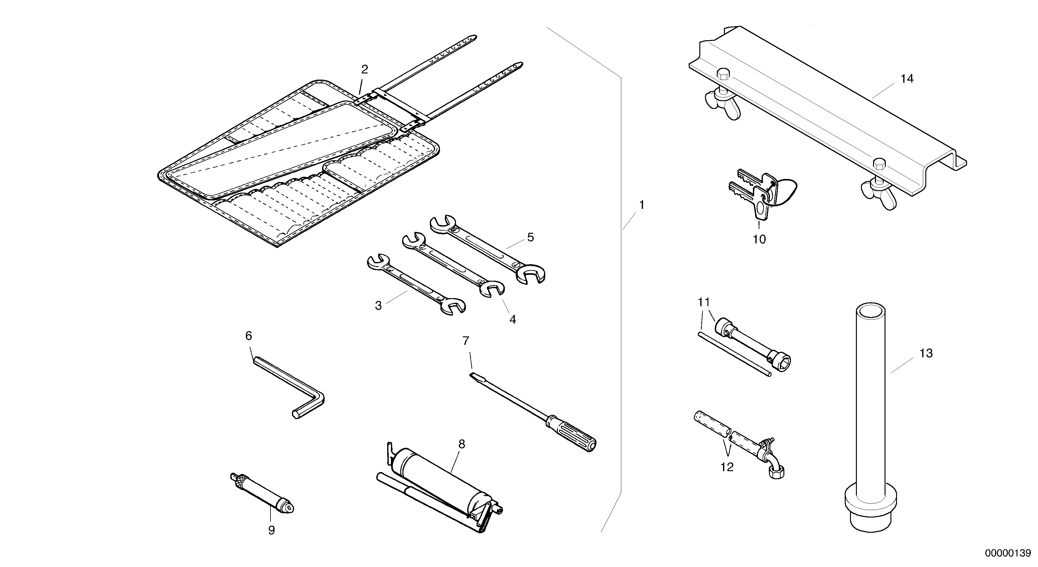 Tools — volvo parts diagram