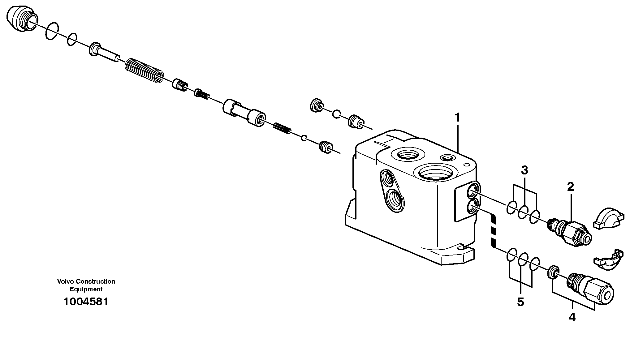 Inlet valve — volvo parts diagram