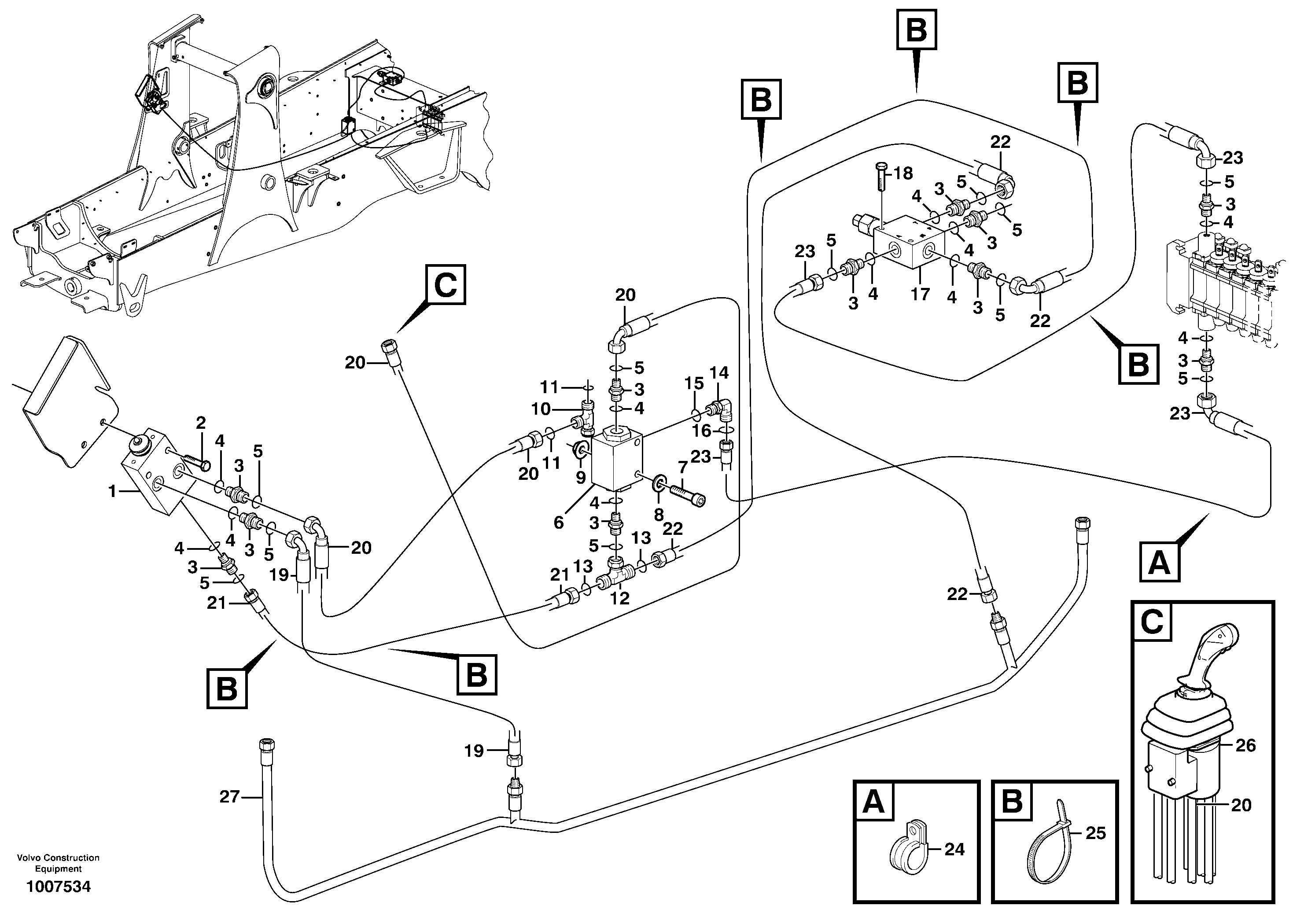 Pressure limiting valve — volvo parts diagram