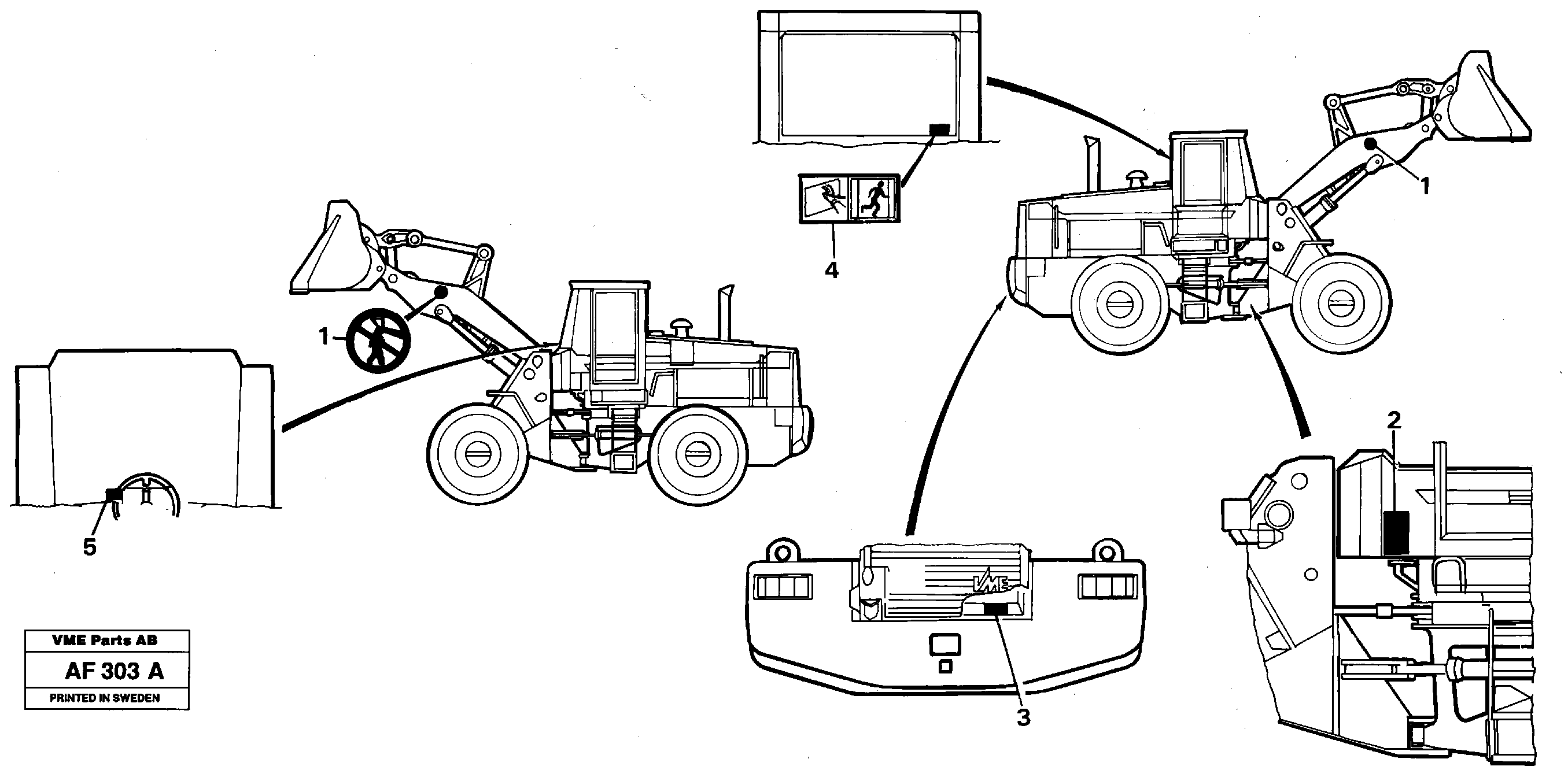 Decals FIN, PRT, ITA. — volvo parts diagram