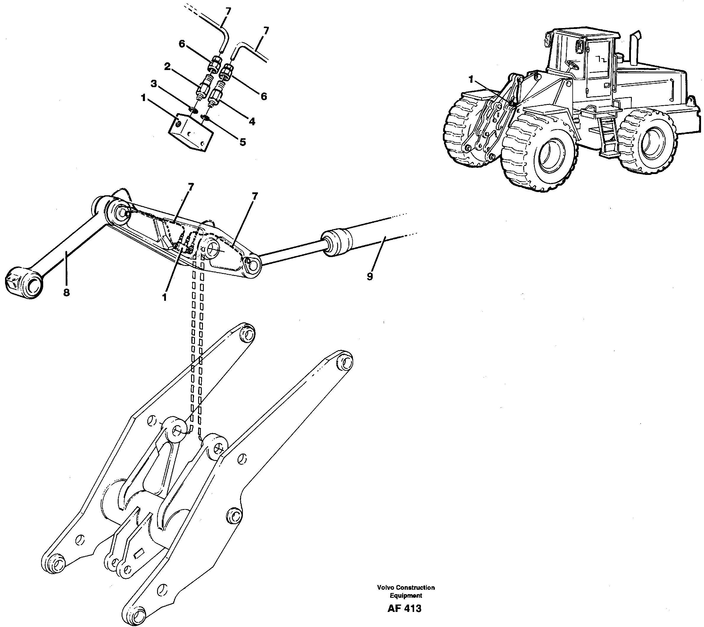 Distribution block, E.  92737 — volvo parts diagram