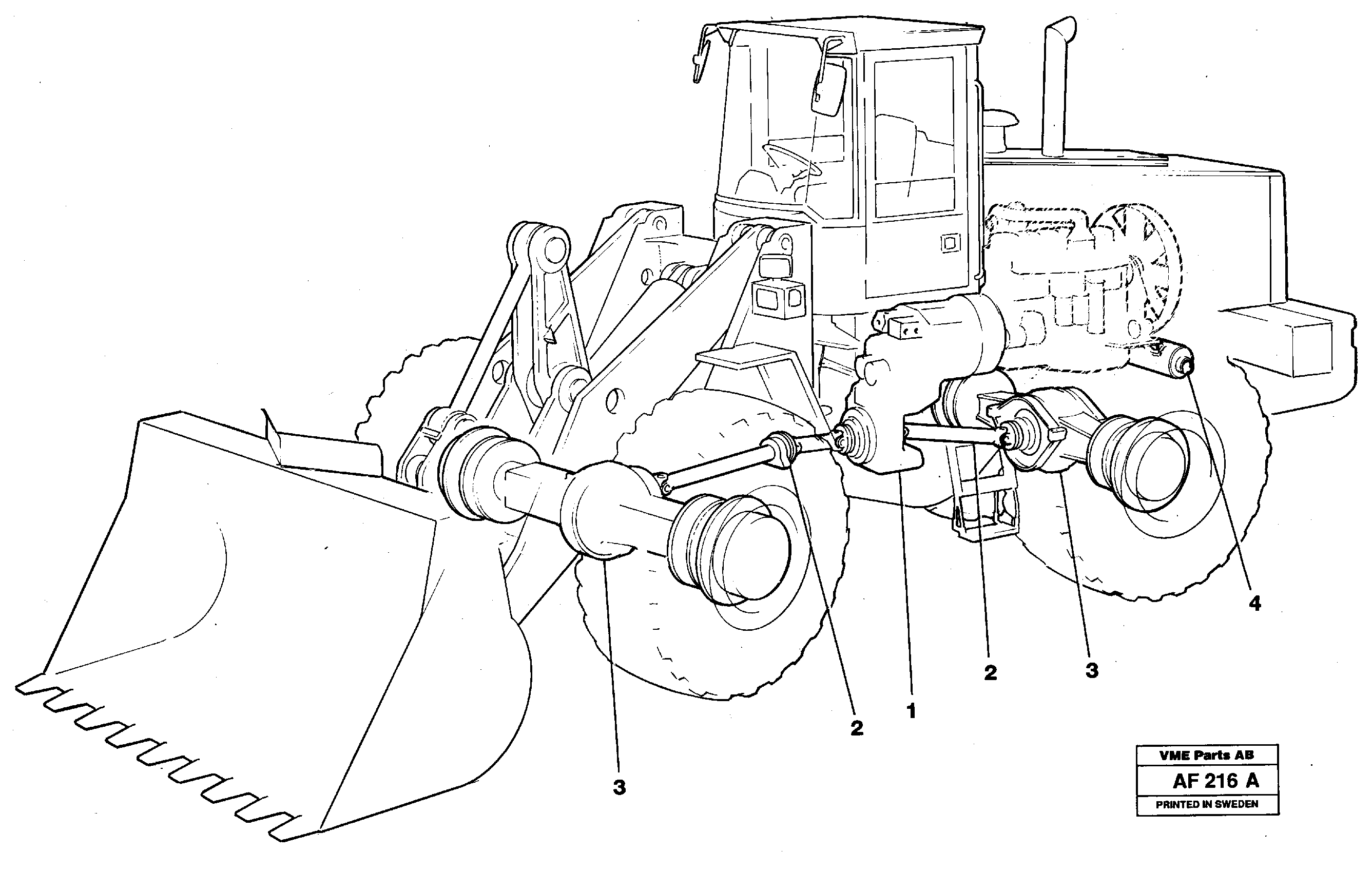 Power transmission — volvo parts diagram