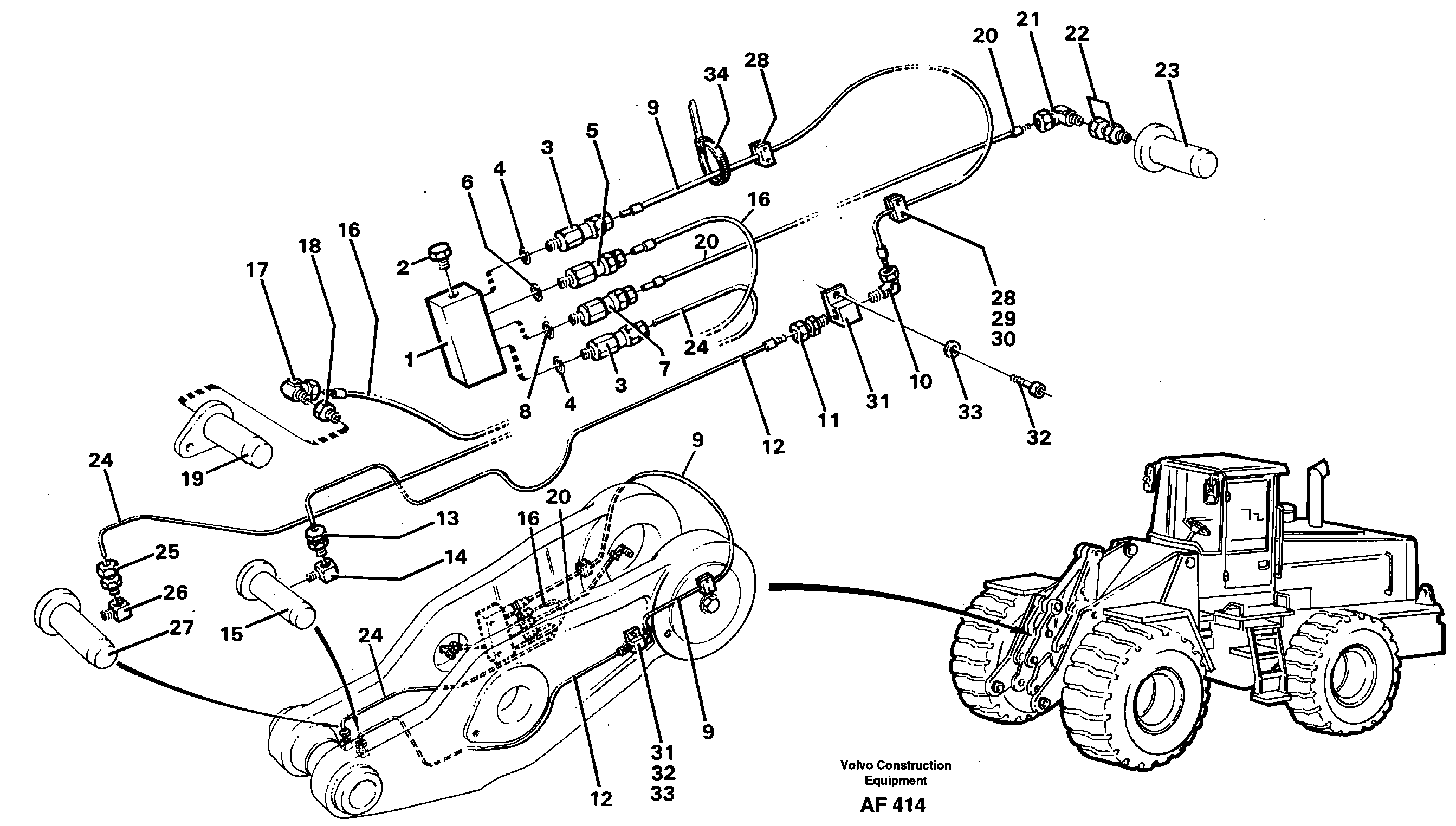 Distribution block, F.  92737 — volvo parts diagram