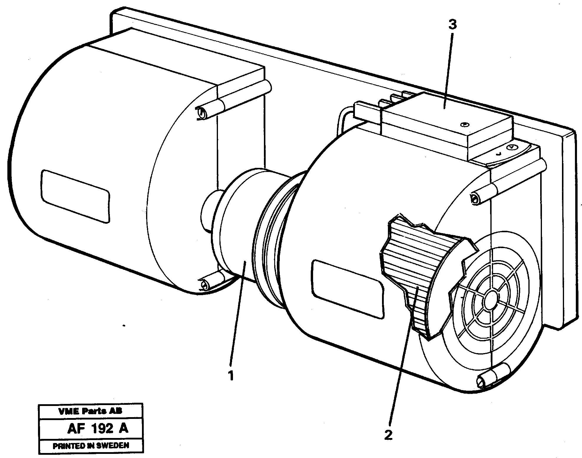 Fan — volvo parts diagram