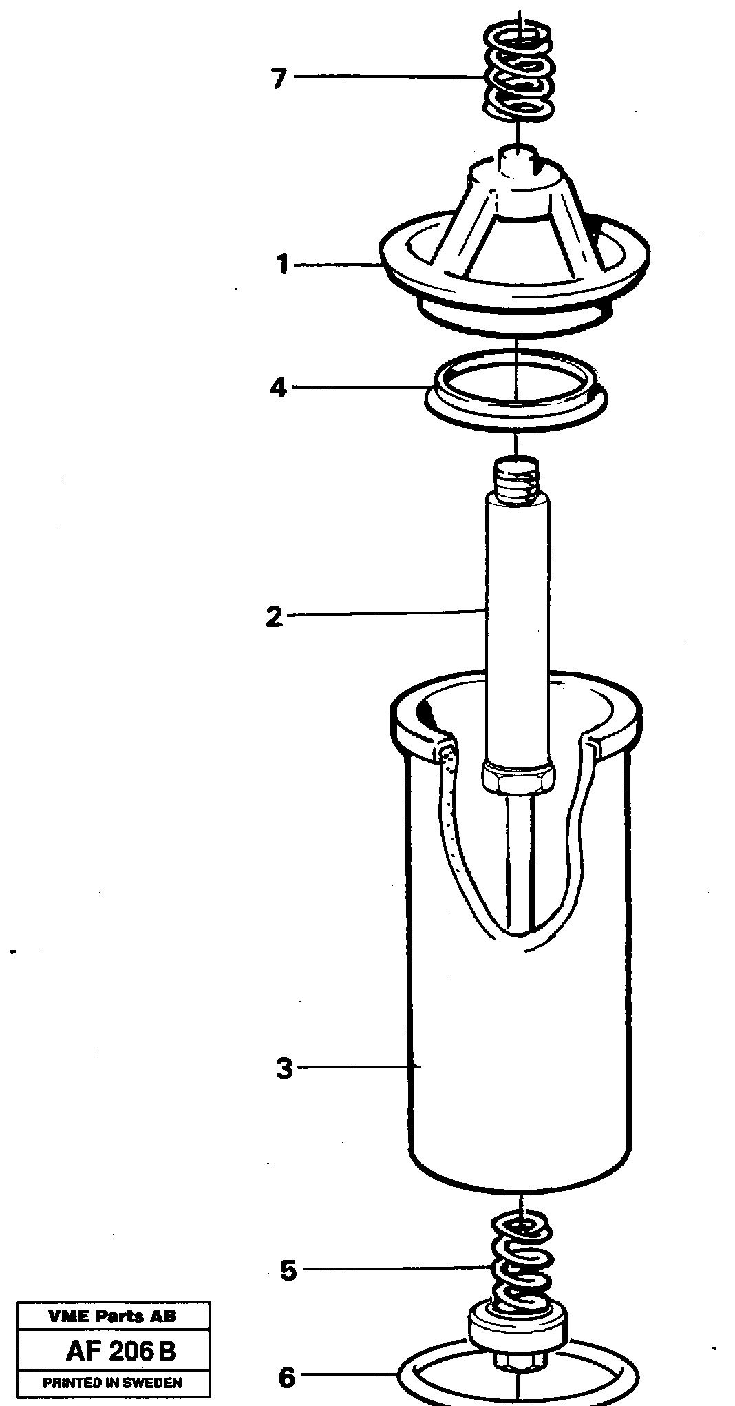 Filter — volvo parts diagram