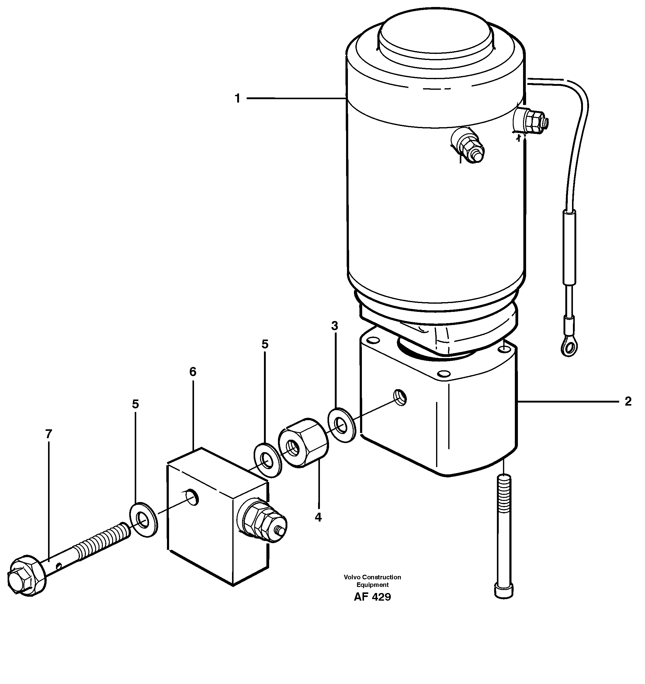 Pump unit.  93500 — volvo parts diagram