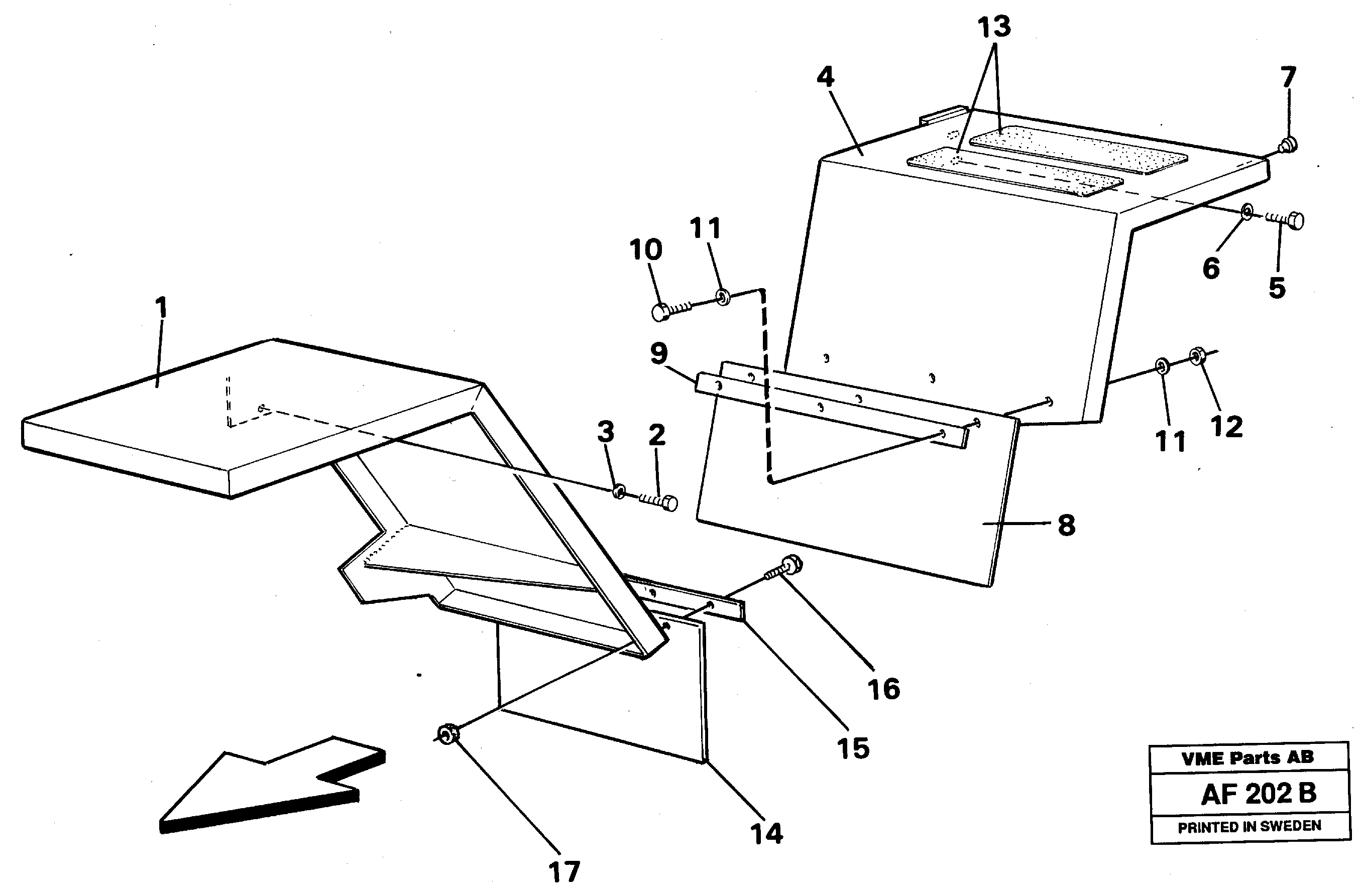 Fenders  SER NO - 1692 / SER NO - 60297 USA — volvo parts diagram