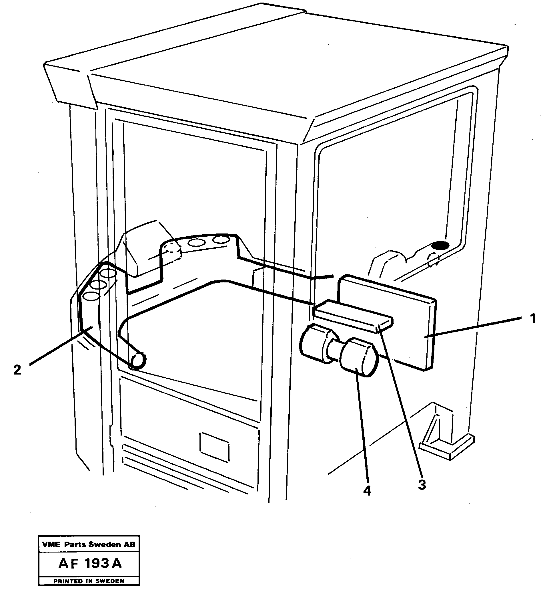 Heating system — volvo parts diagram