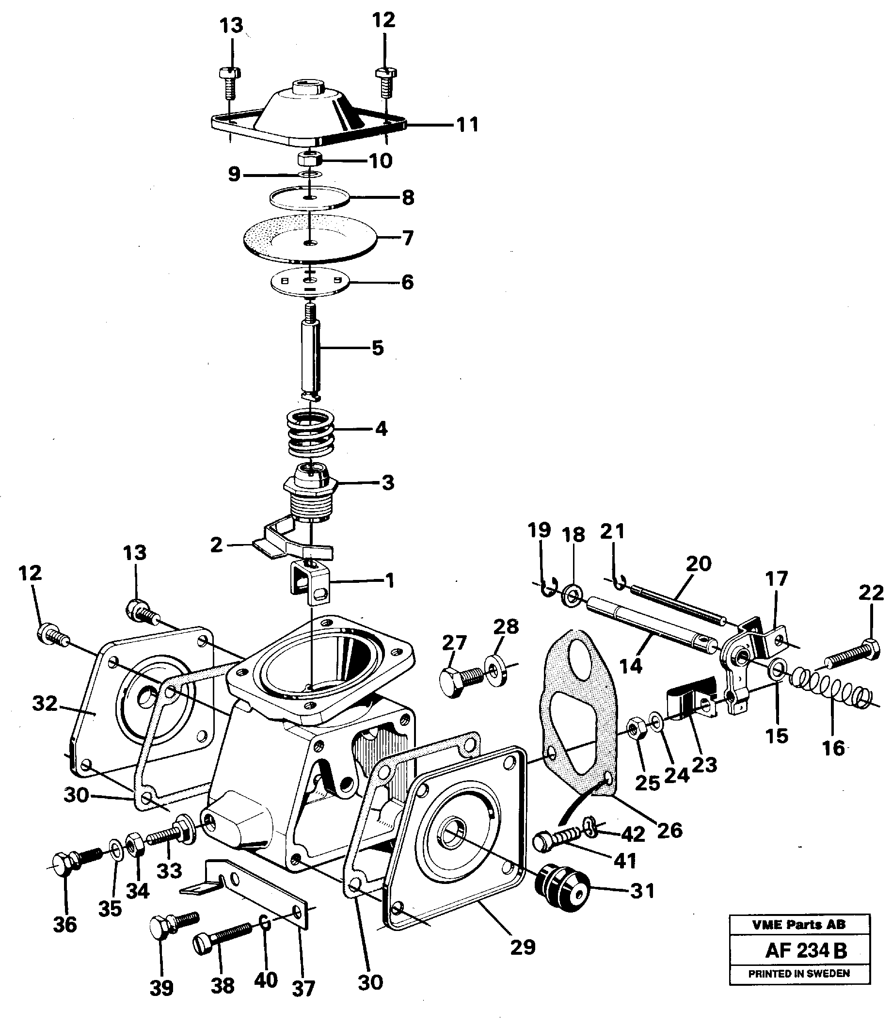 Smoke limiter — volvo parts diagram
