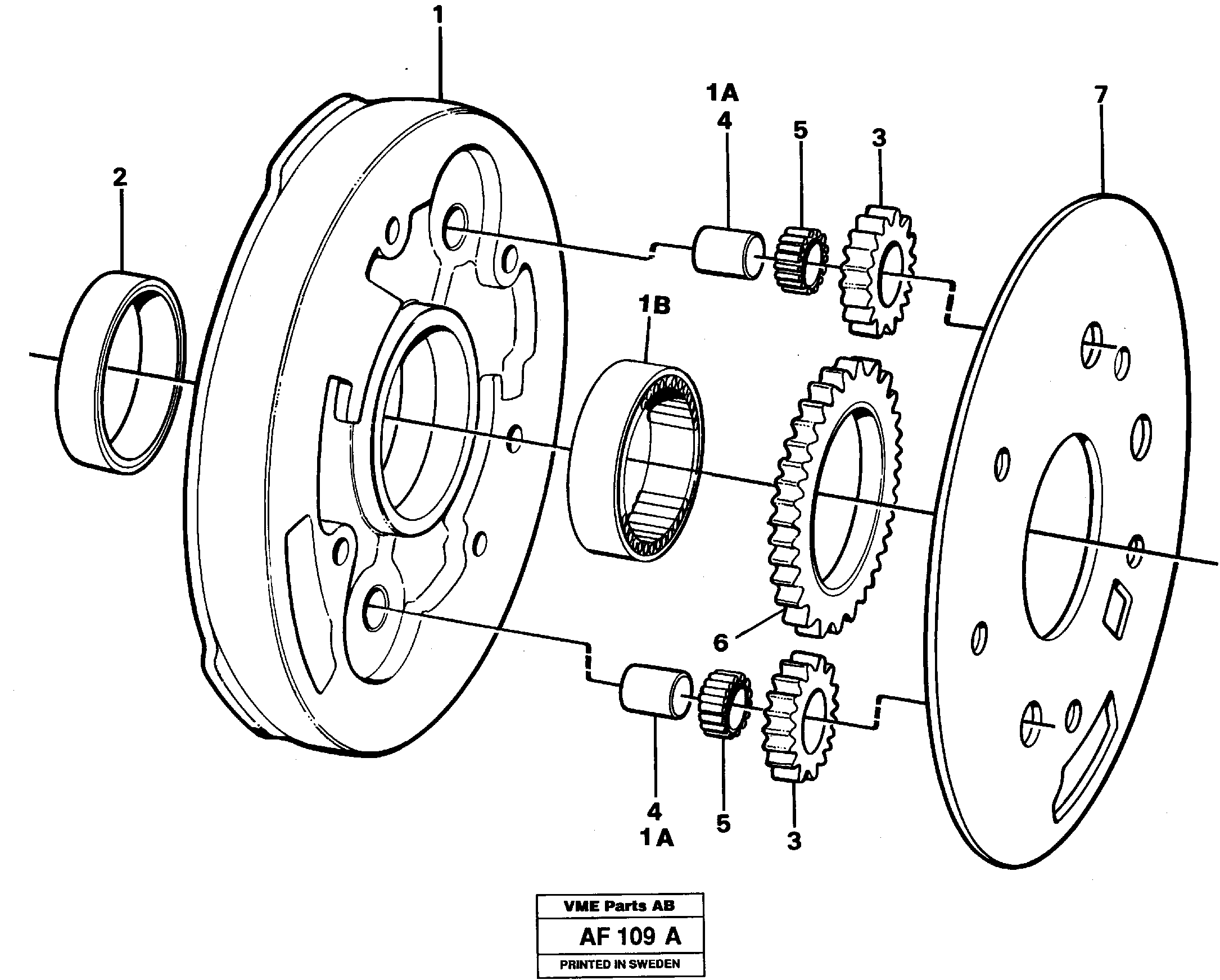 Pump — volvo parts diagram