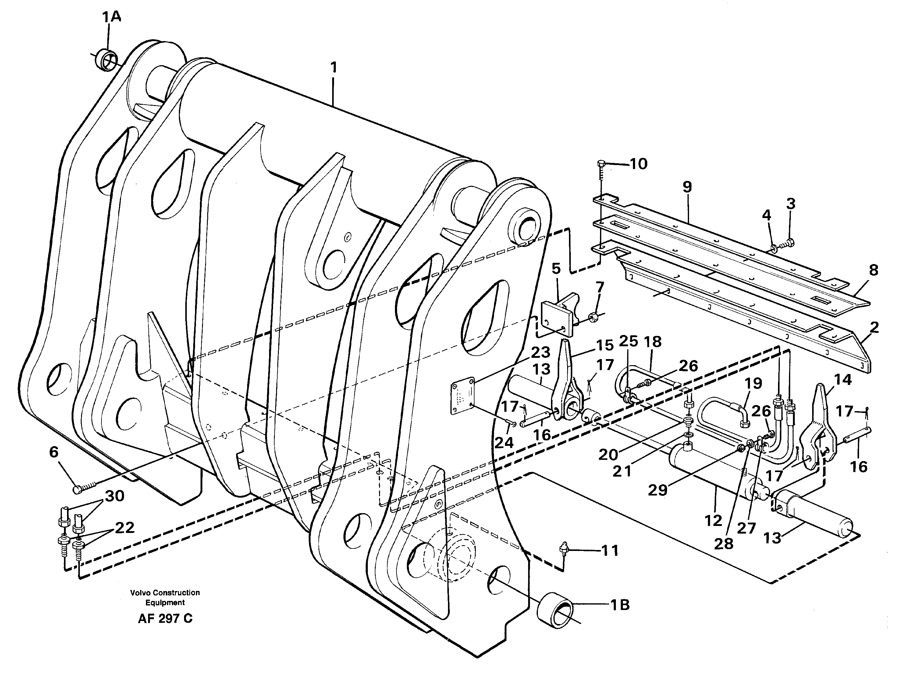 Tool bar. 91718, 94659 — volvo parts diagram