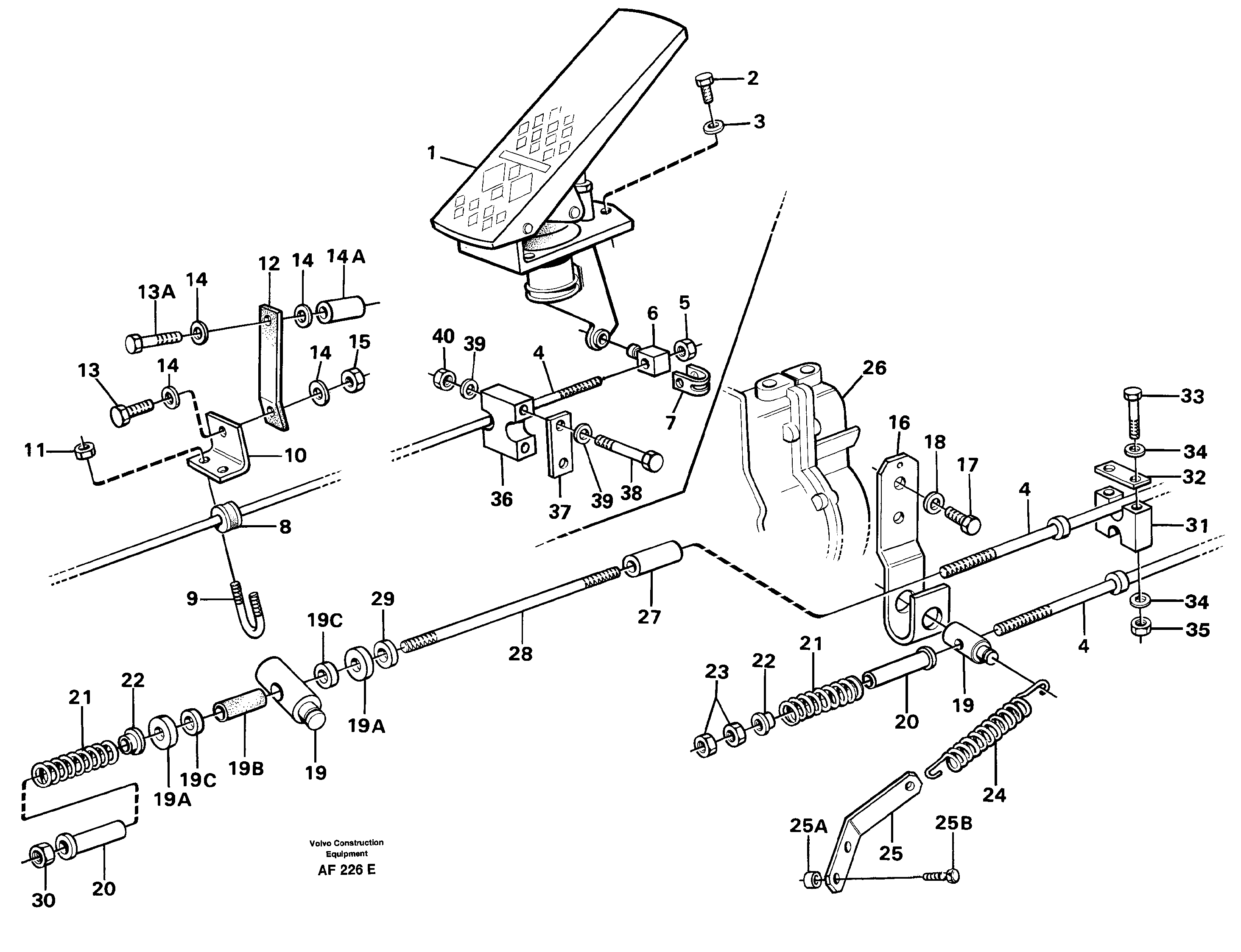 Regulator control — volvo parts diagram