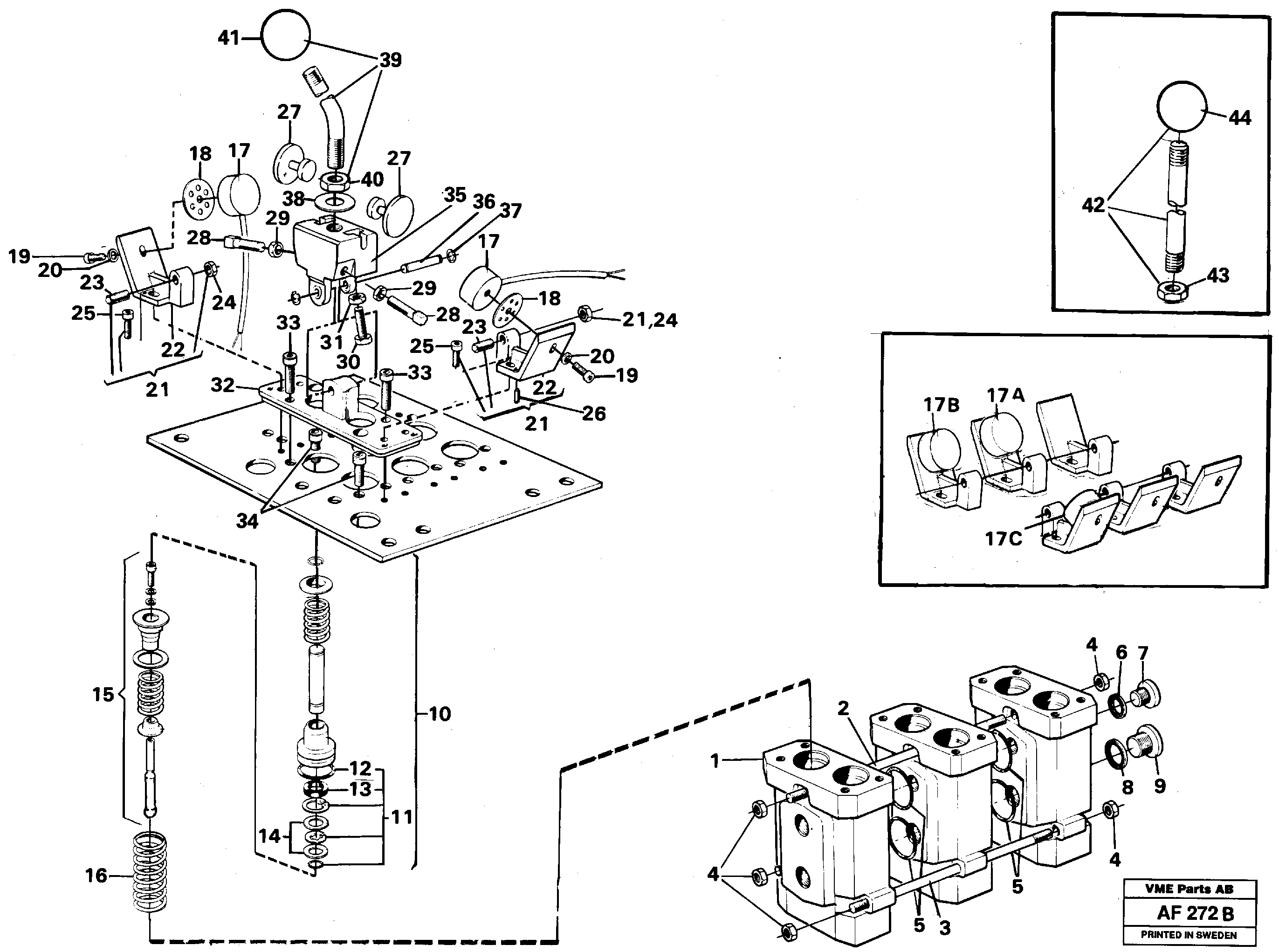 Servo valve — volvo parts diagram