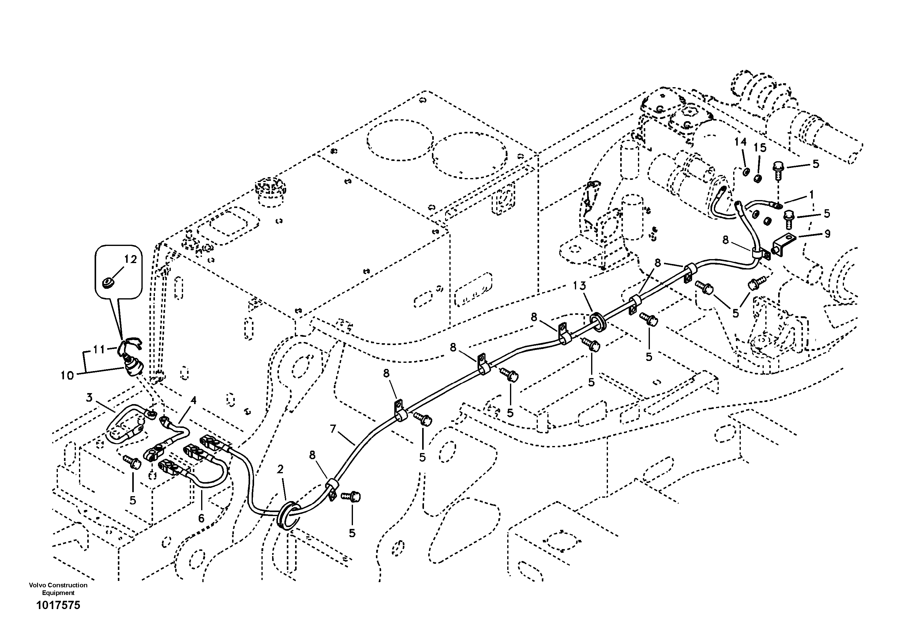 Cables, battery — volvo parts diagram