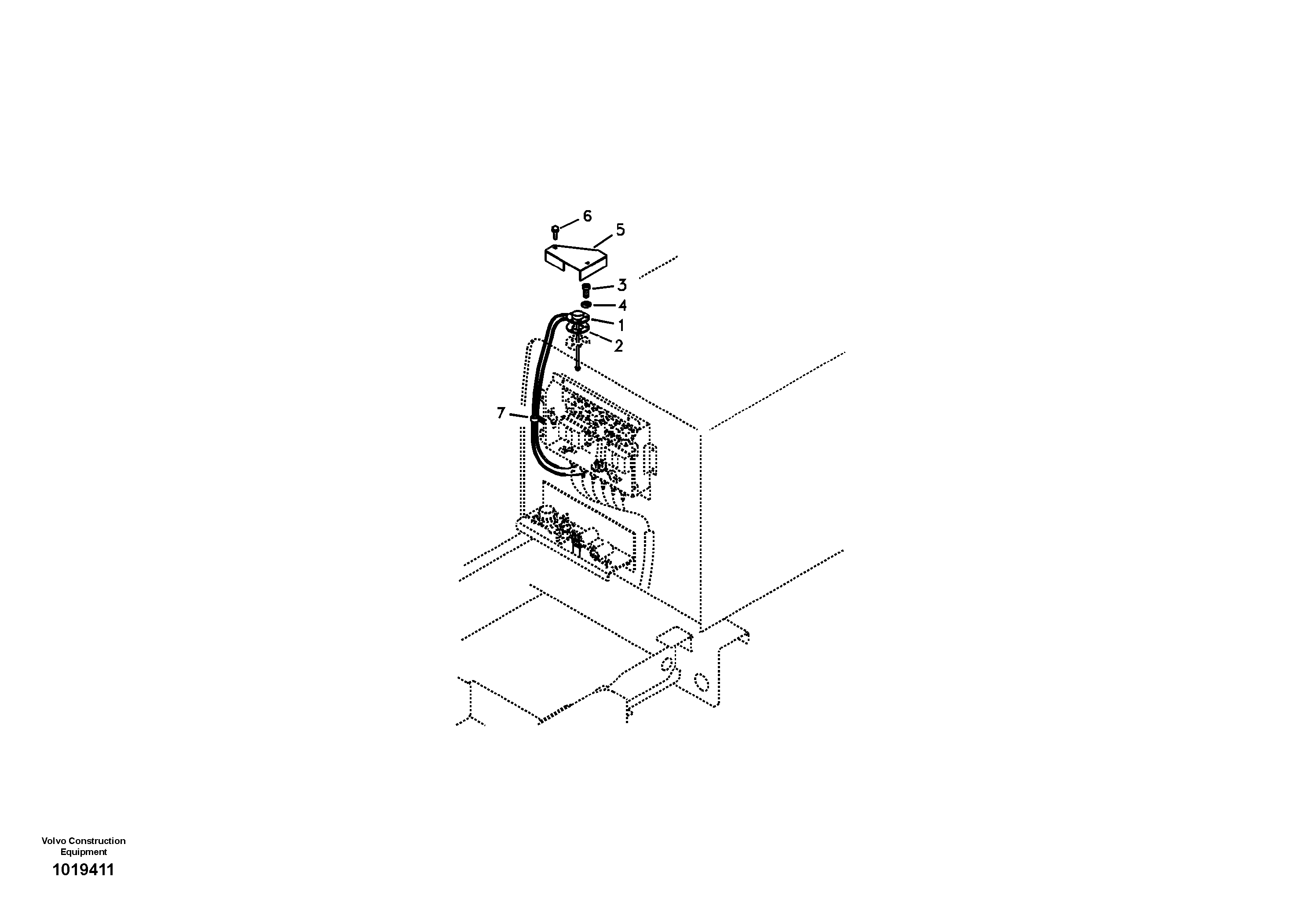 Electrical sensor — volvo parts diagram