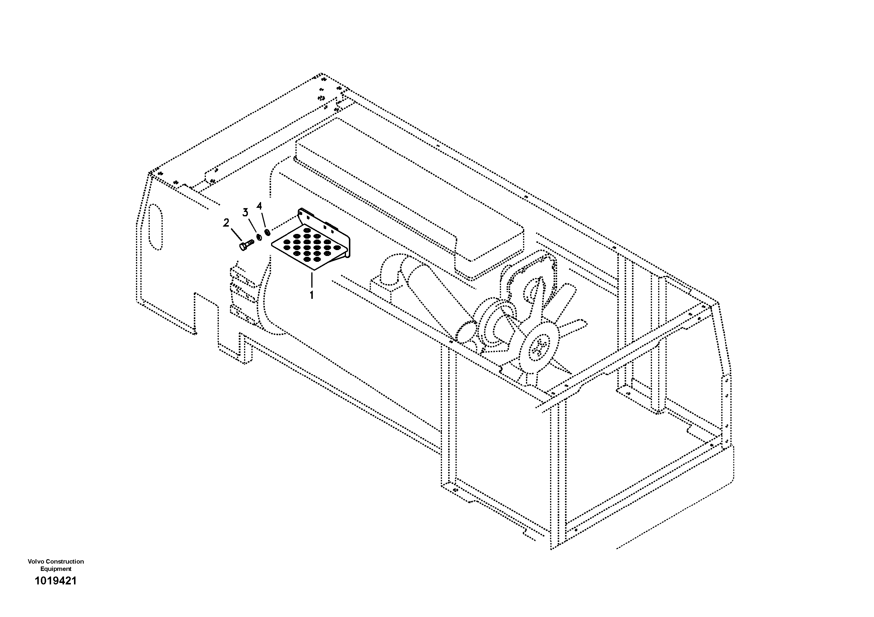 Foot Steps, Engine Room — volvo parts diagram