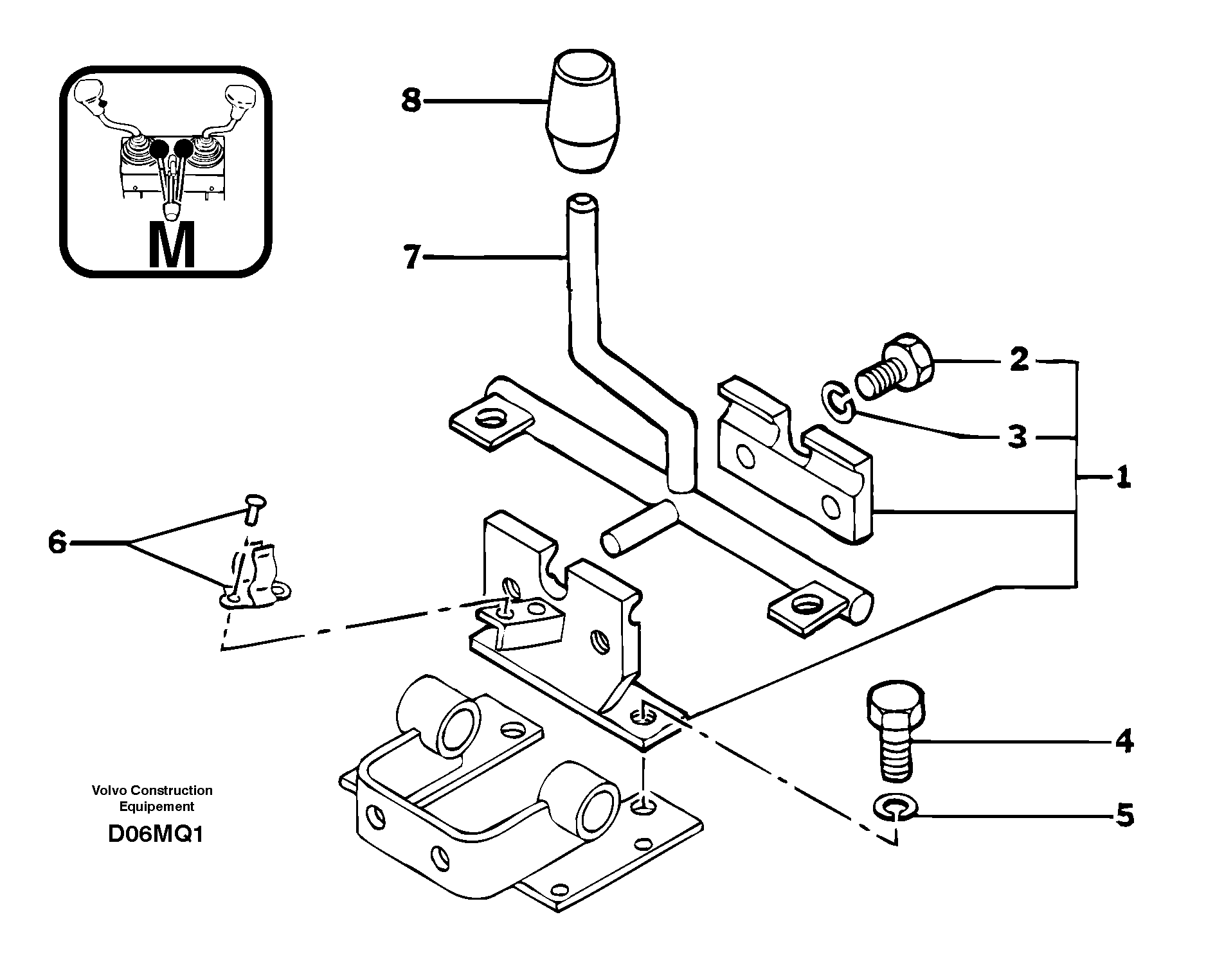 Control lock ( safety system ) — volvo parts diagram