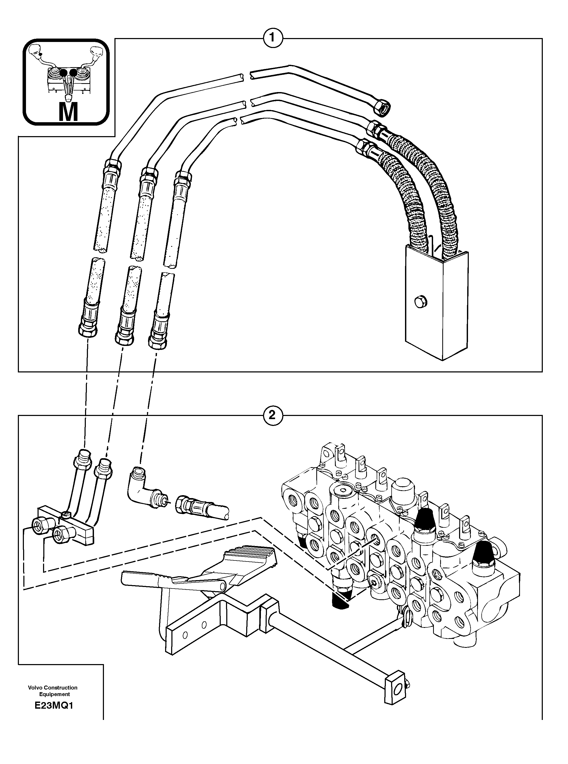 Hydraulic circuit kit ( accessories ) — volvo parts diagram