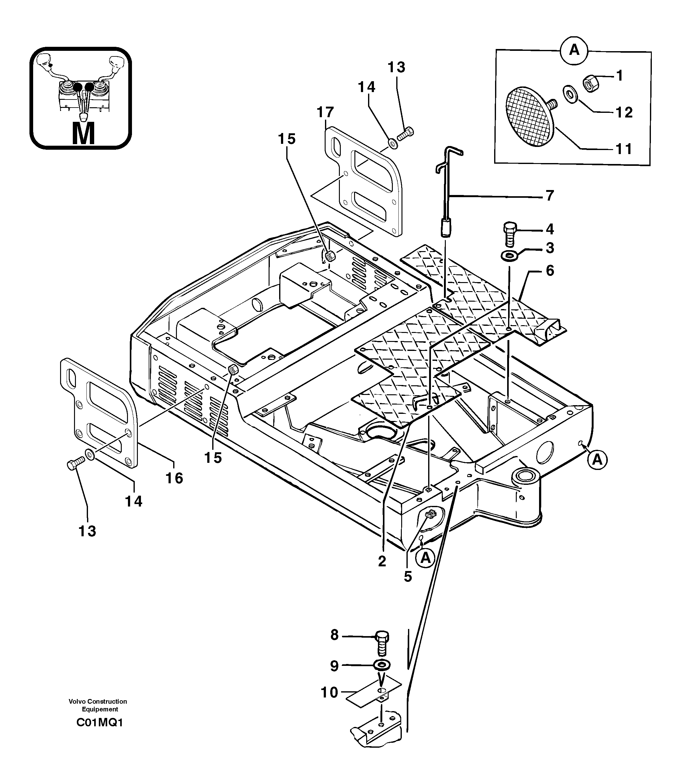 Platform — volvo parts diagram