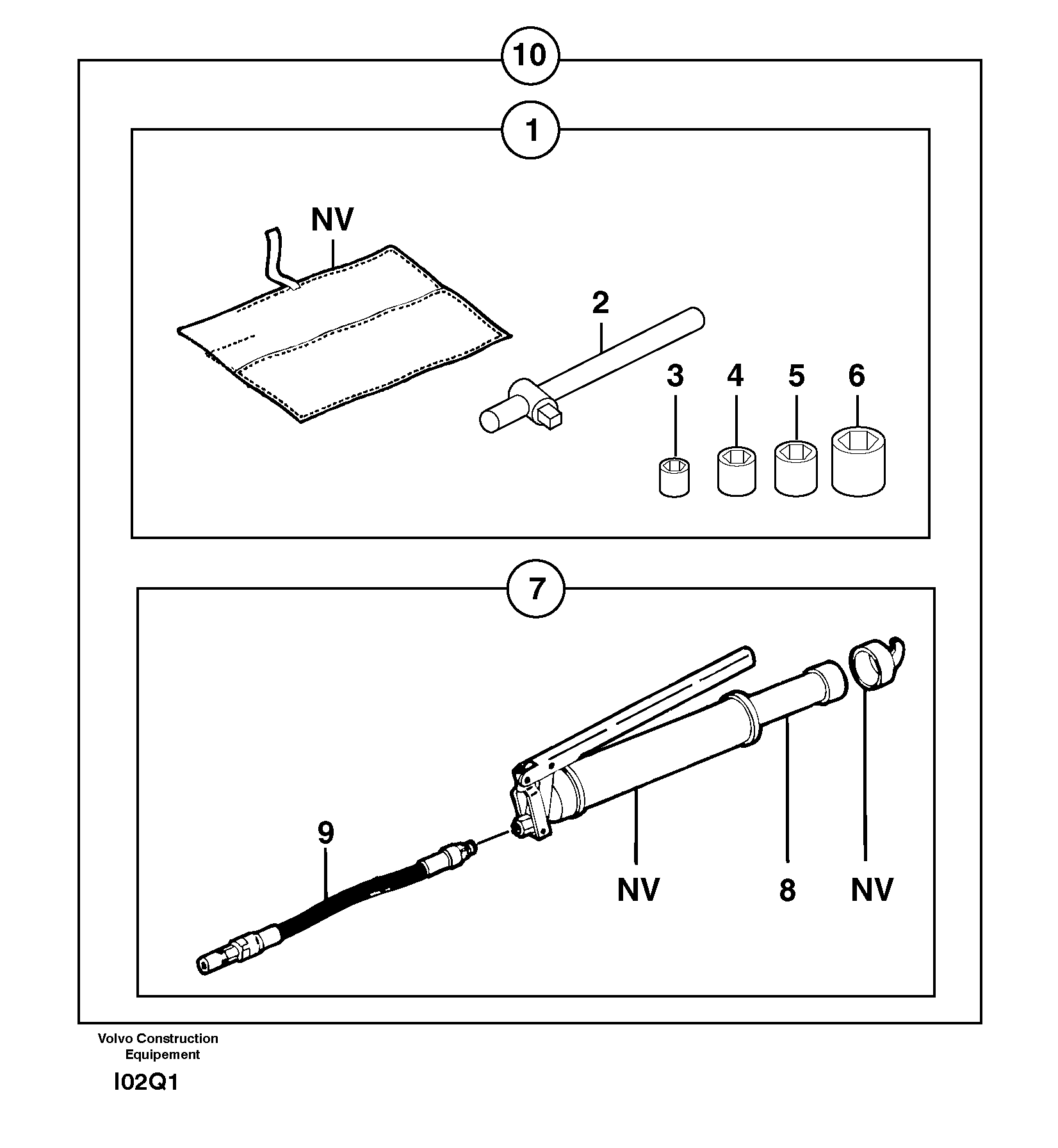 Tools — volvo parts diagram