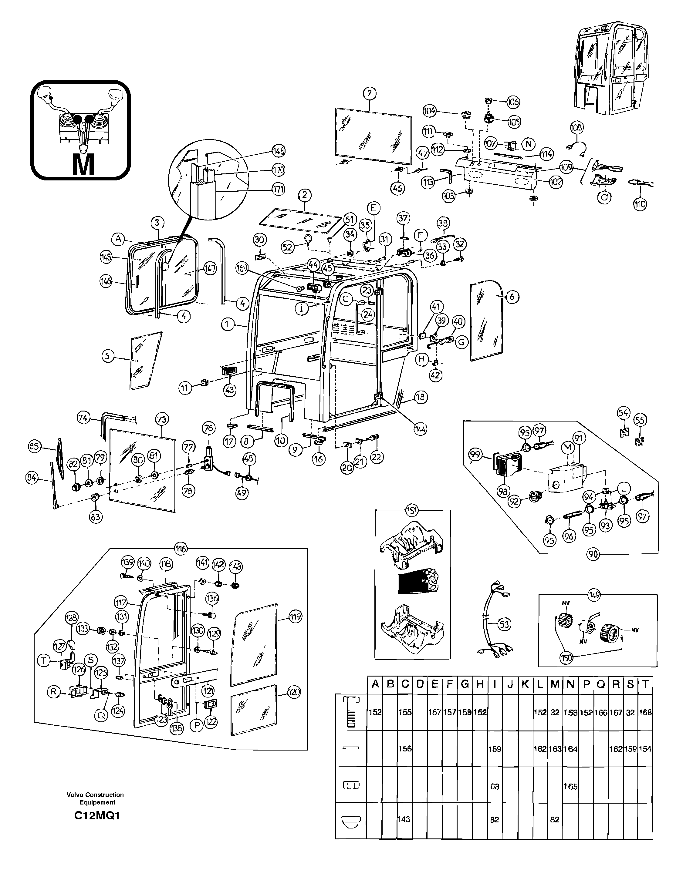 Cab : accessories — volvo parts diagram