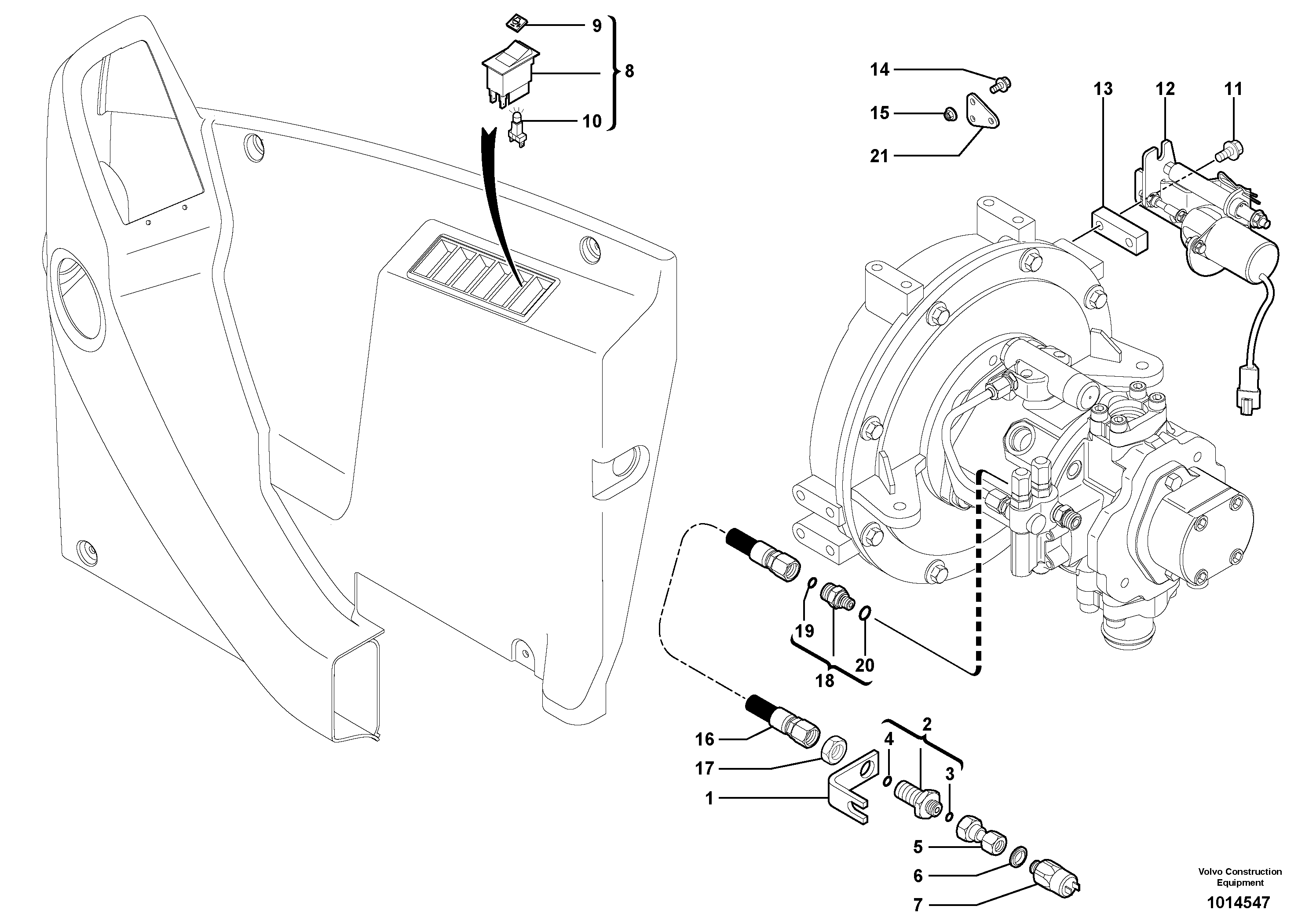 Automatic Speed control — volvo parts diagram