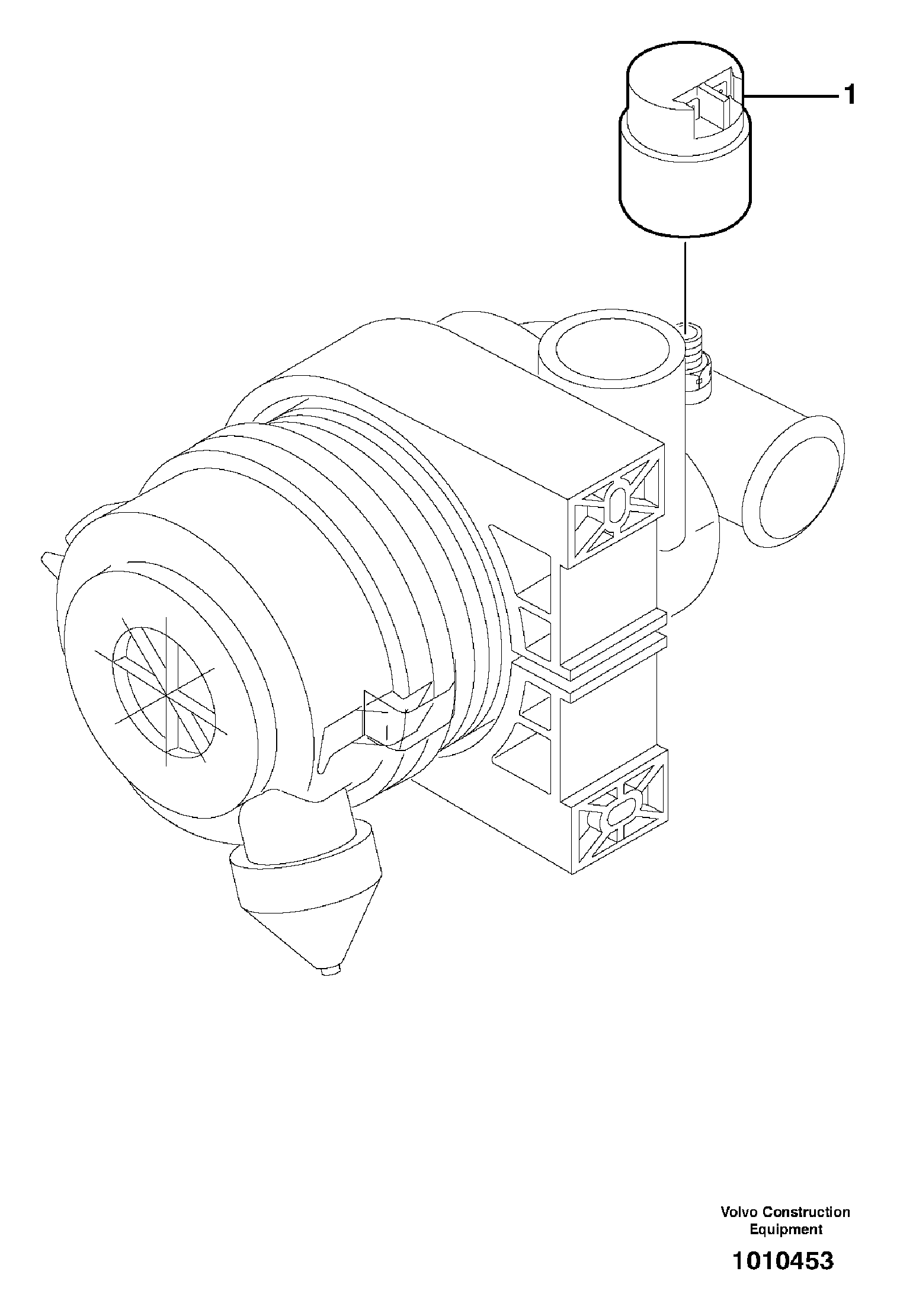 Clogging indicator — volvo parts diagram