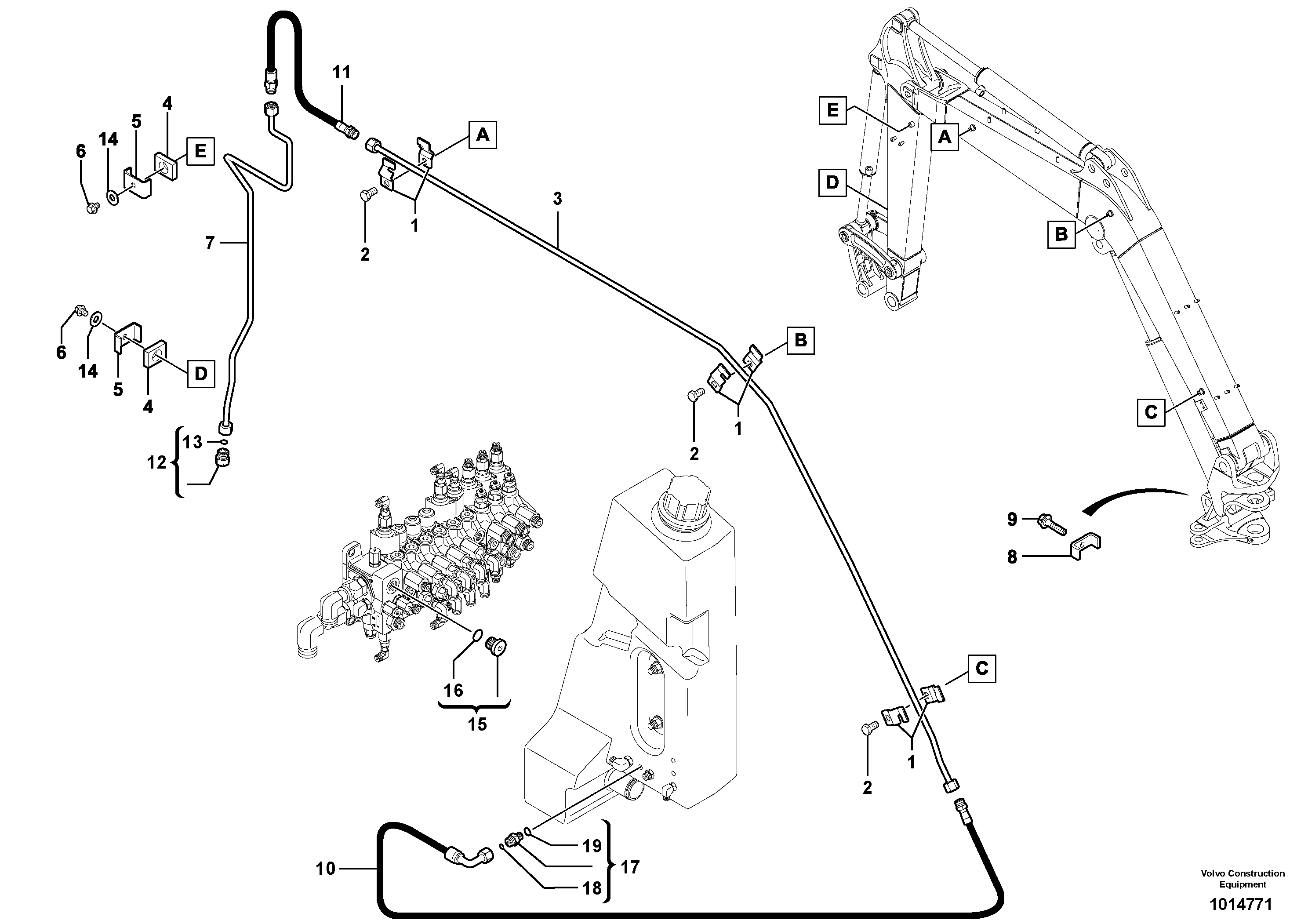 Drain kit — volvo parts diagram