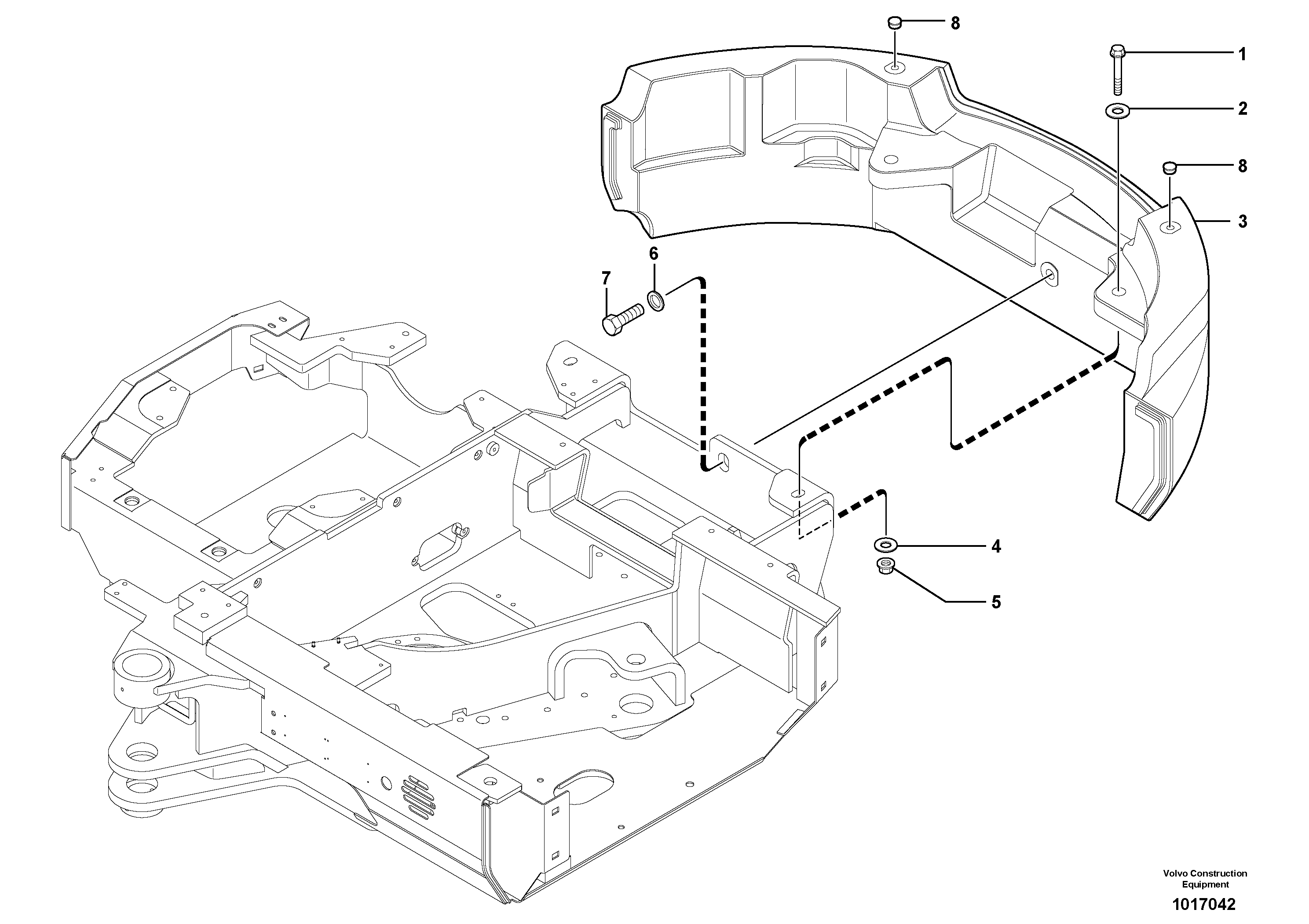 Counterweight — volvo parts diagram