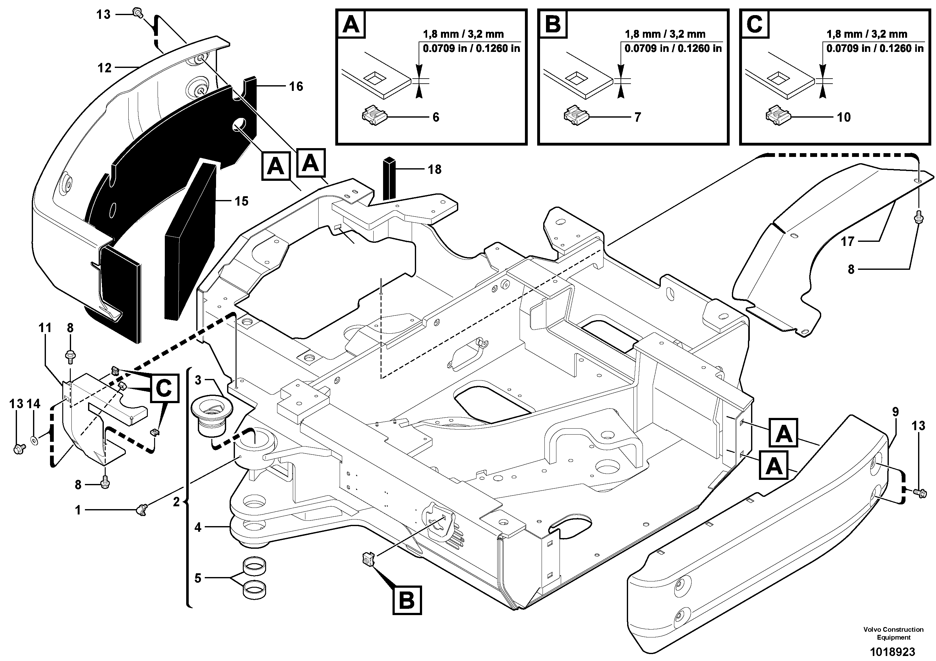 Platform — volvo parts diagram