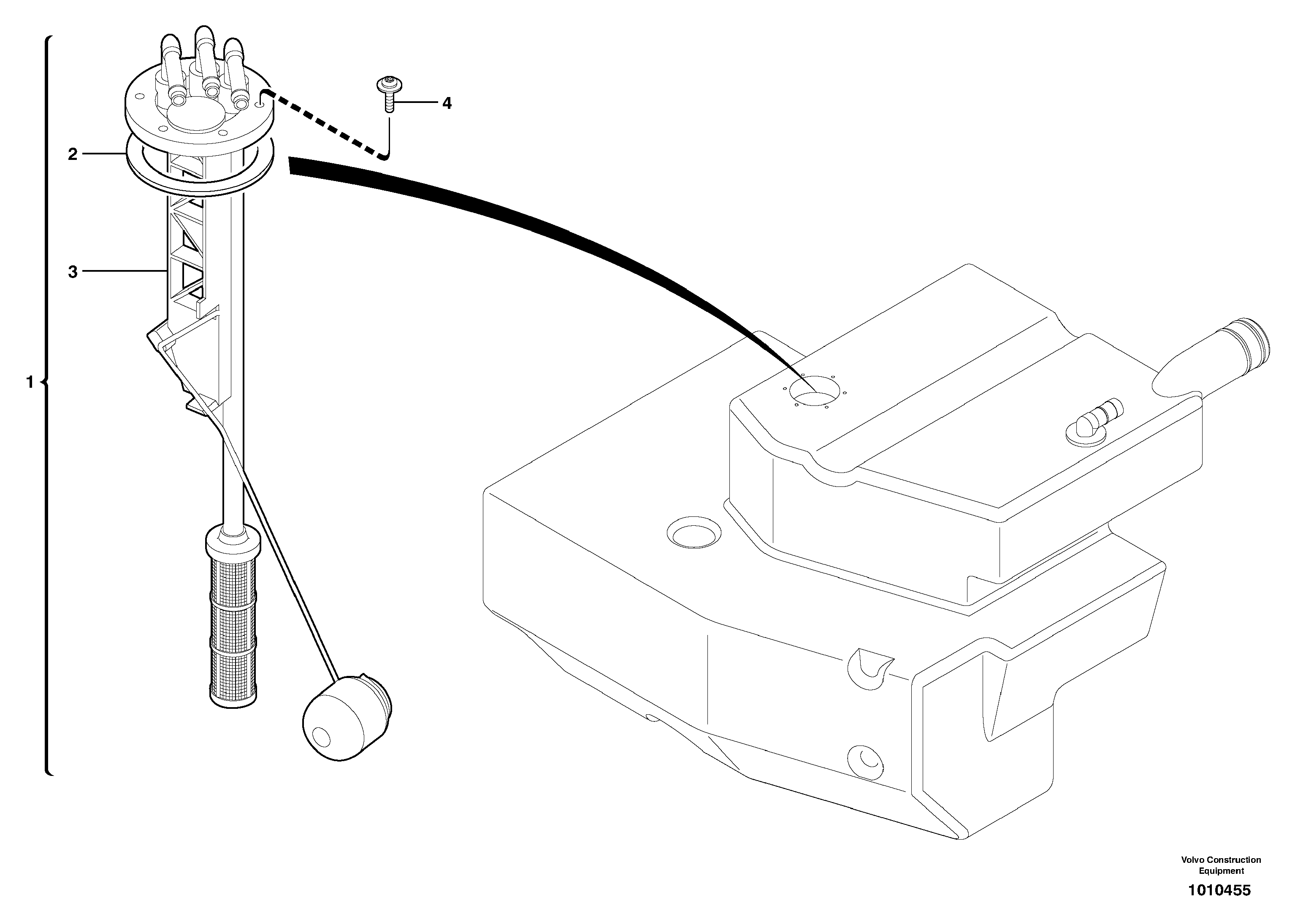 Transmitter — volvo parts diagram