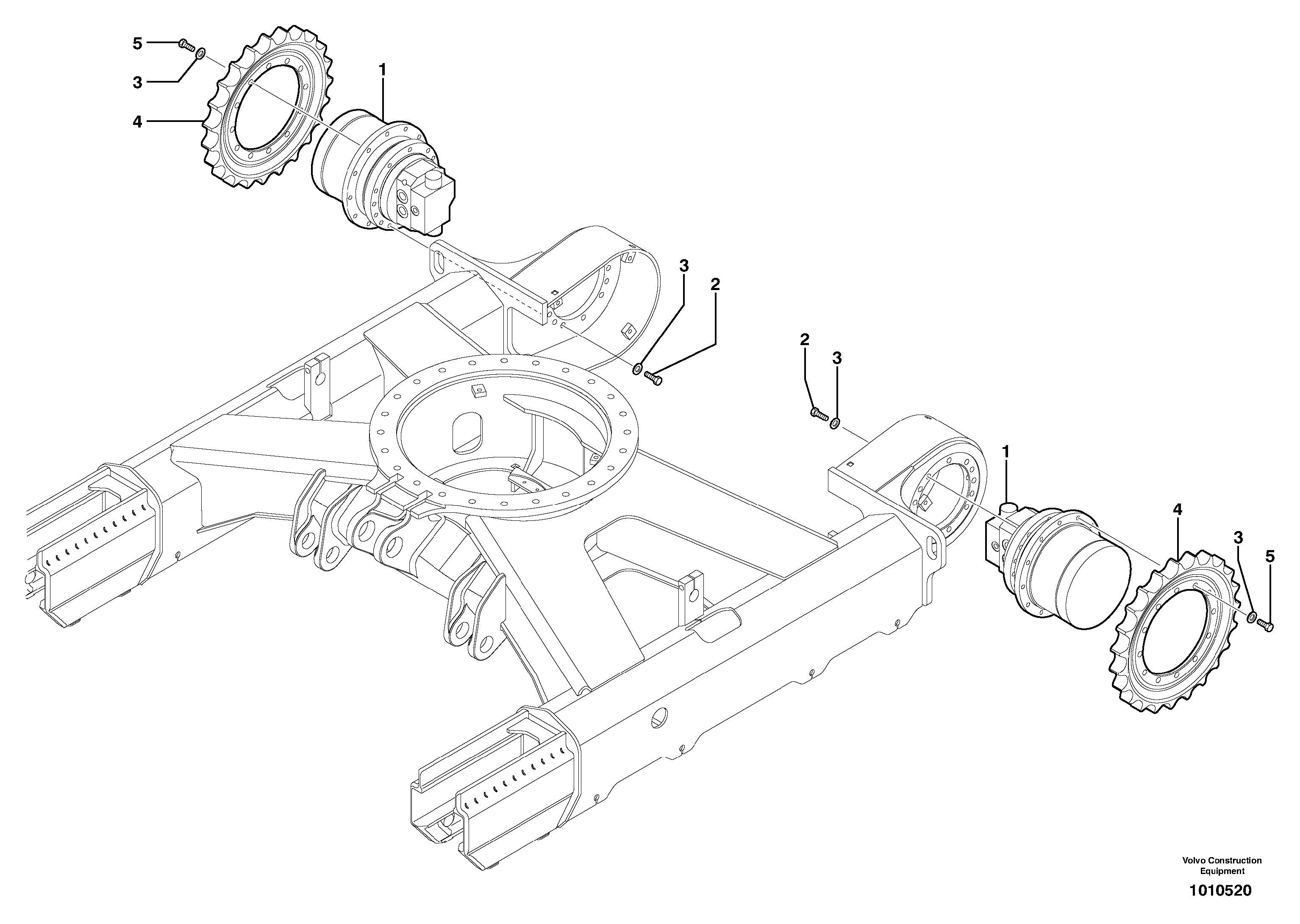 Sprocket — volvo parts diagram