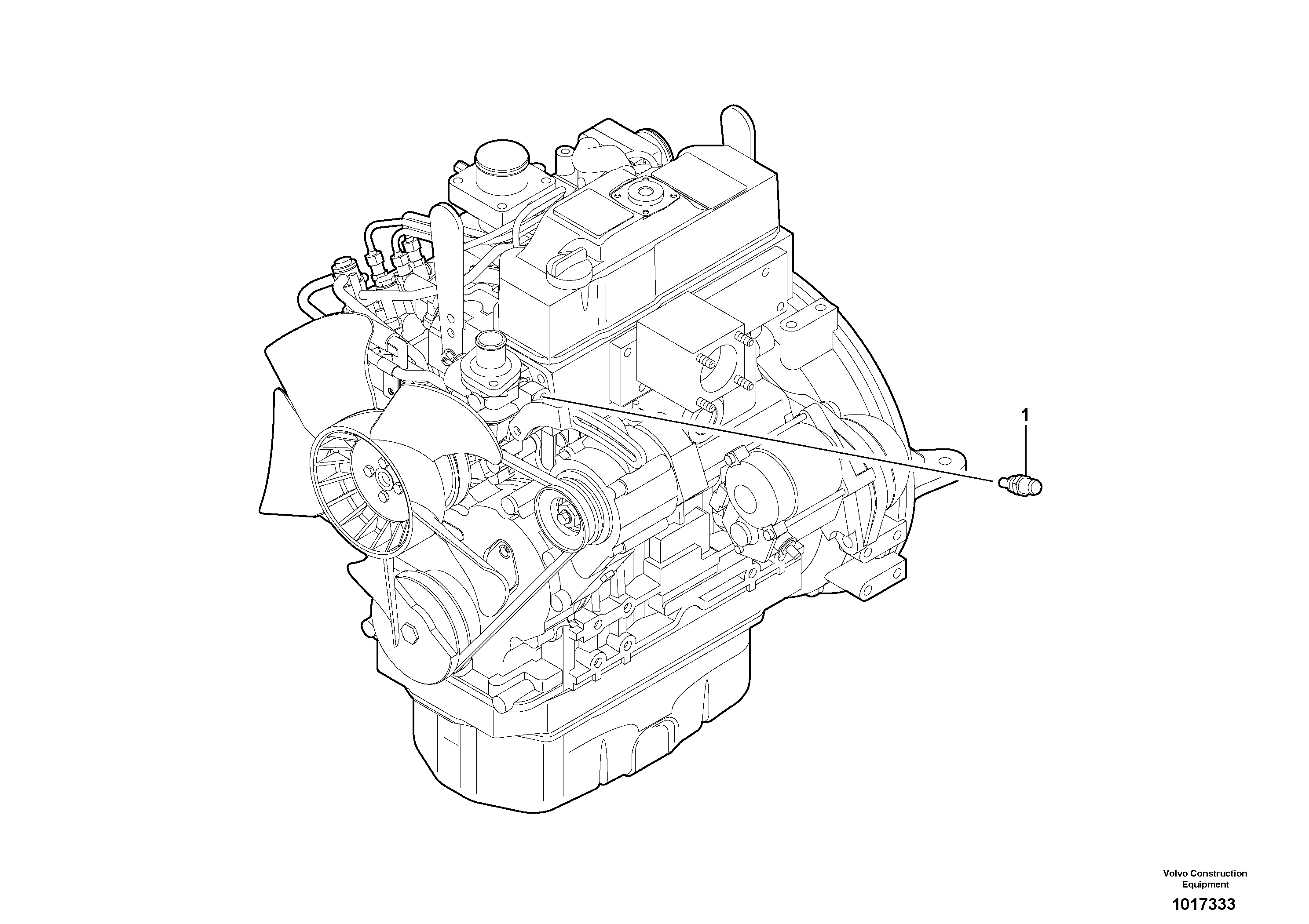 Thermal switch — volvo parts diagram