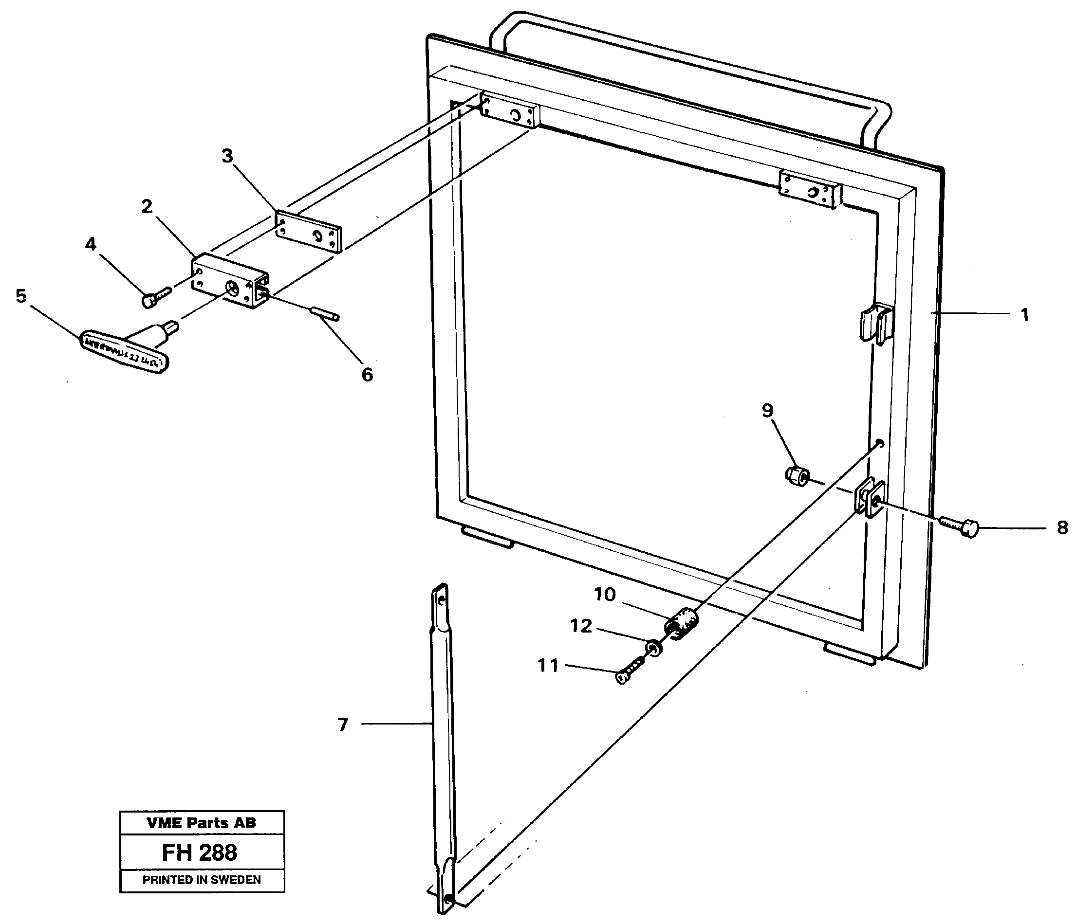 Hatch — volvo parts diagram