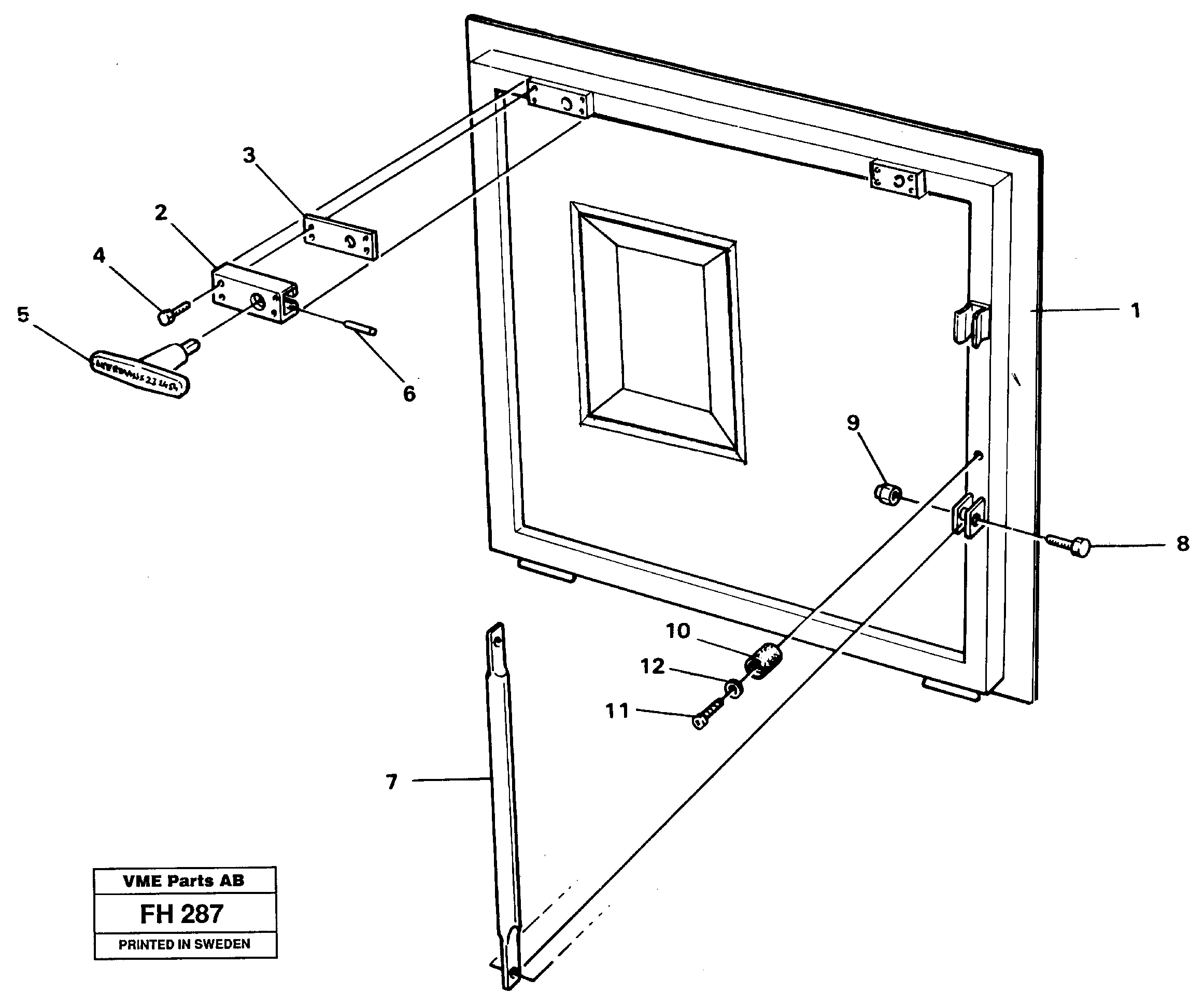 Hatch — volvo parts diagram