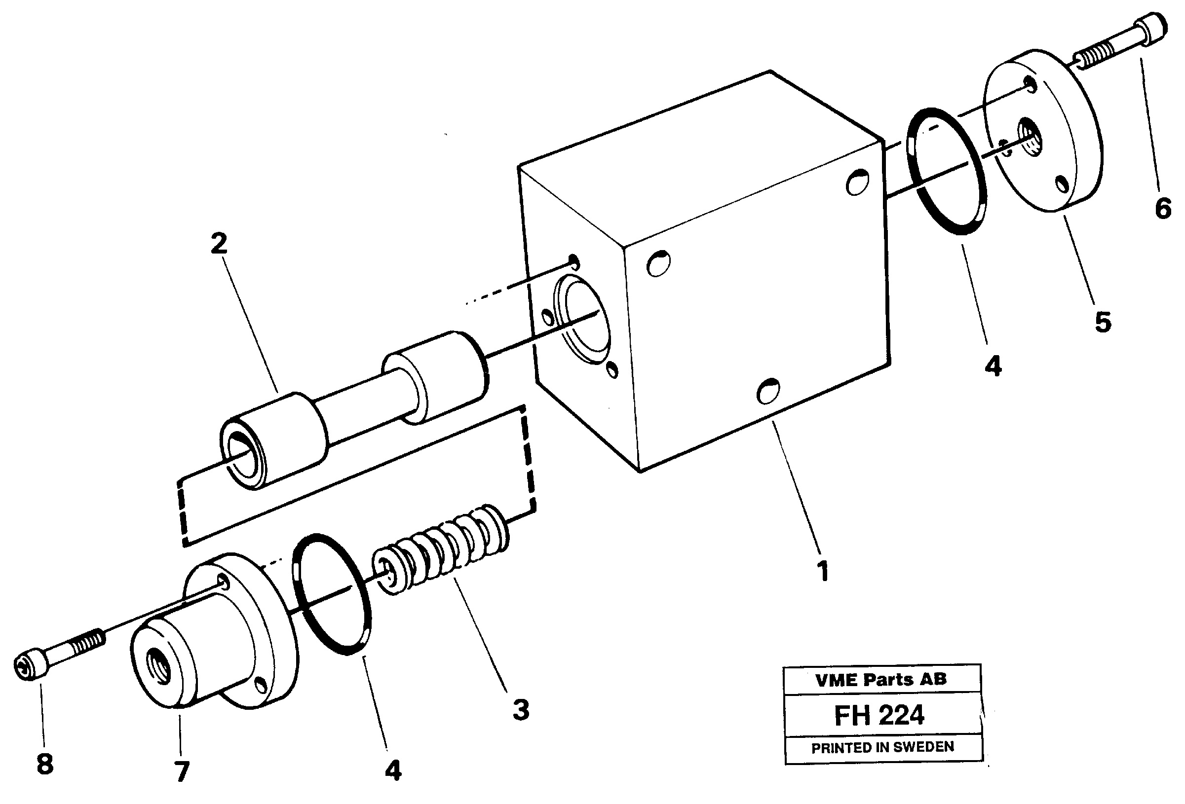 Valve,crawlerbrake — volvo parts diagram