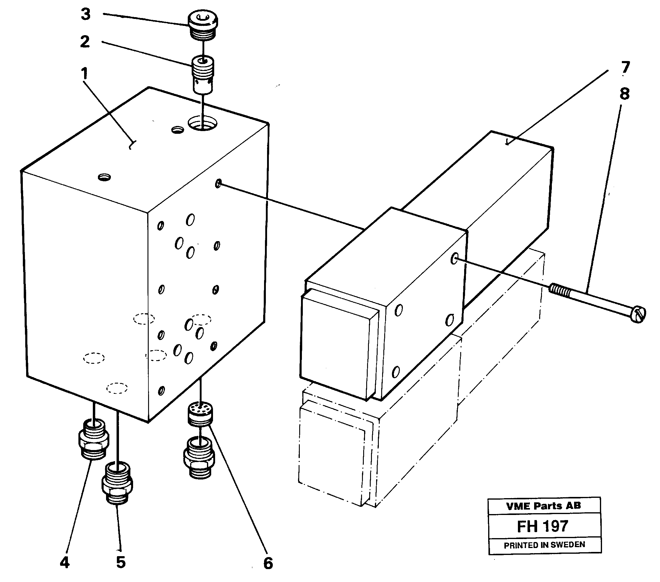 Control block — volvo parts diagram