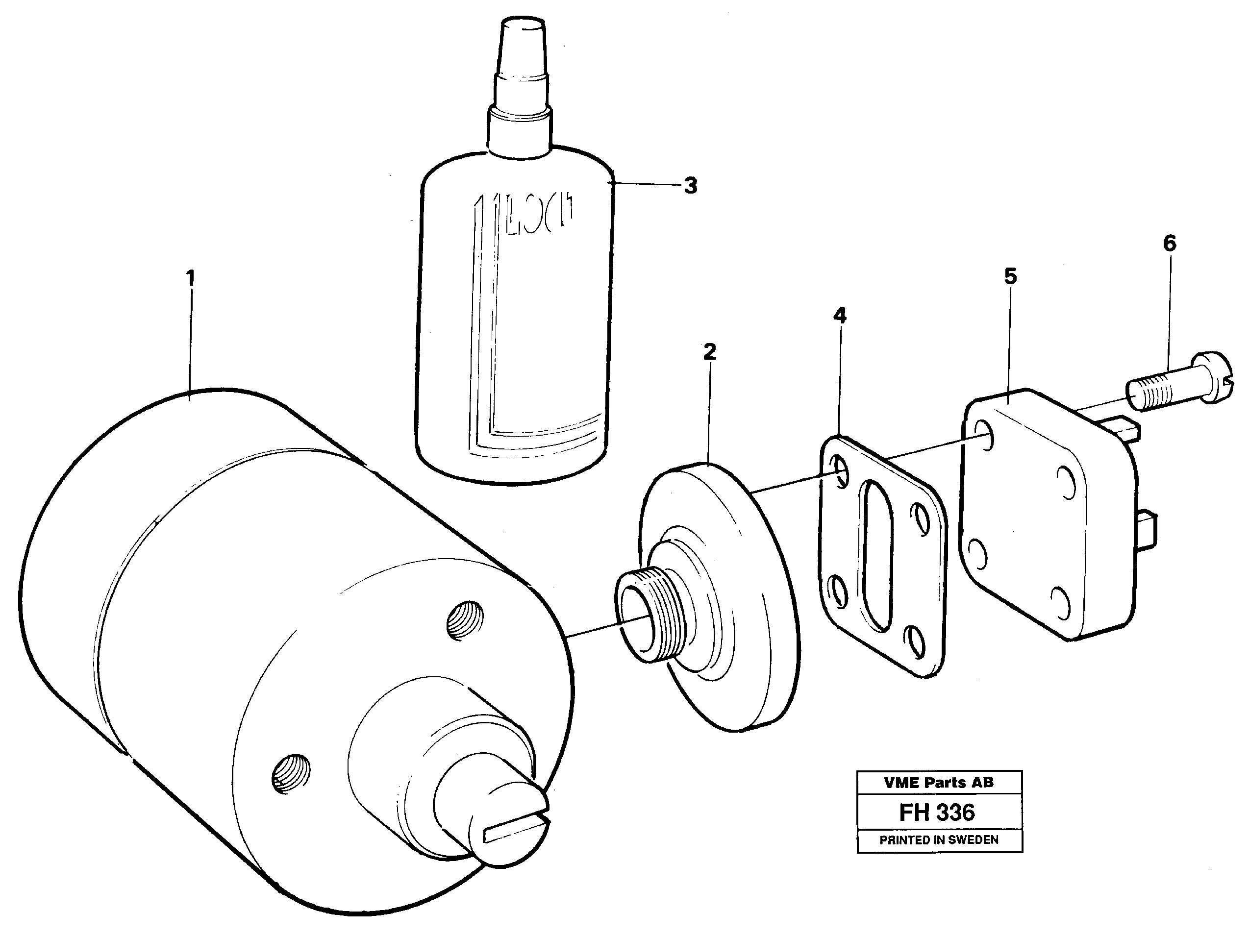 Potentiometer — volvo parts diagram