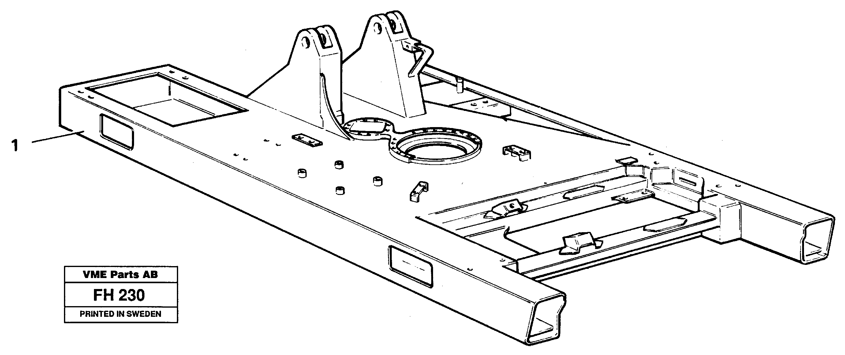 Superstructure — volvo parts diagram