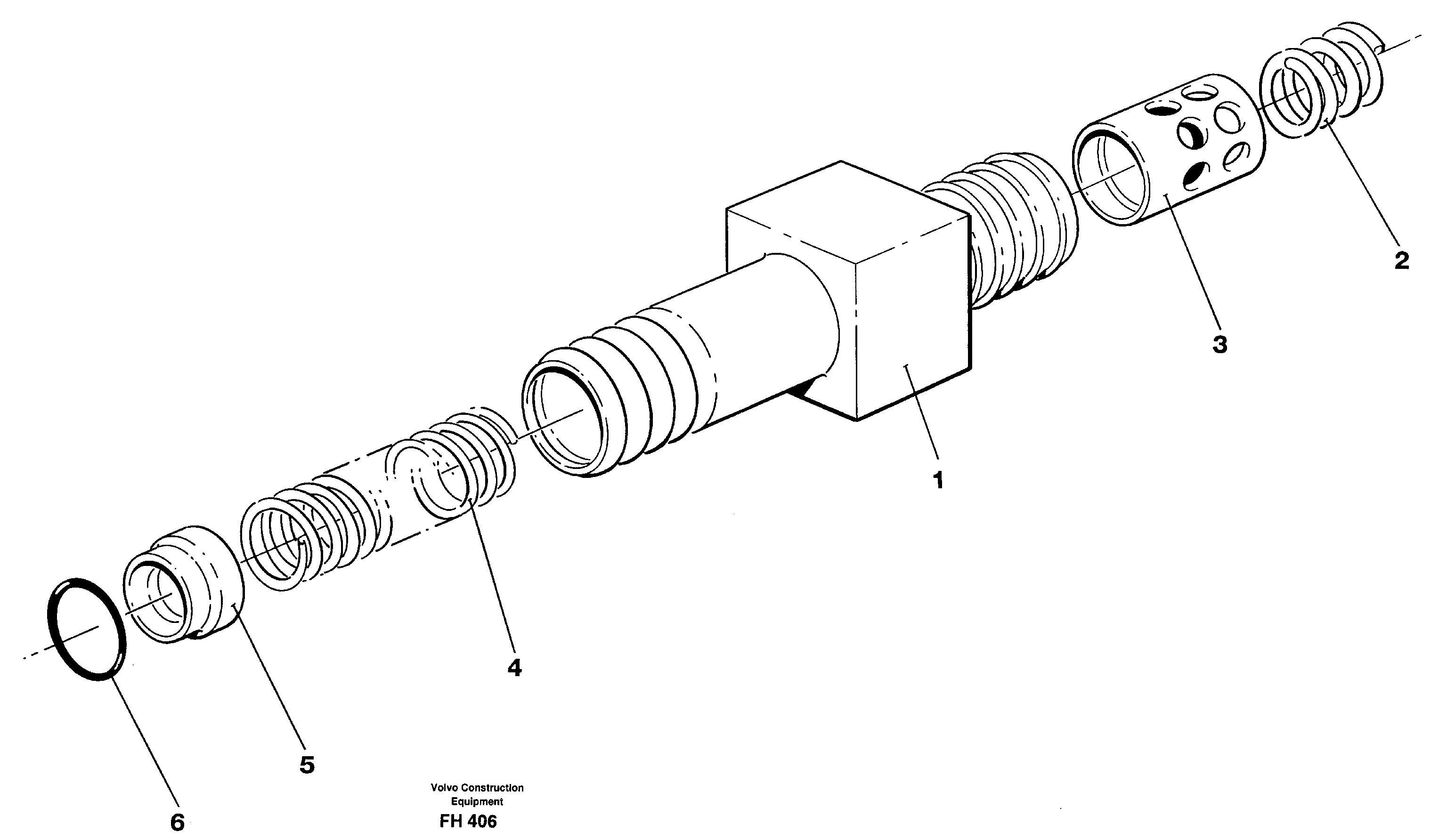 Thermostatic valve  SER NO 5067- — volvo parts diagram