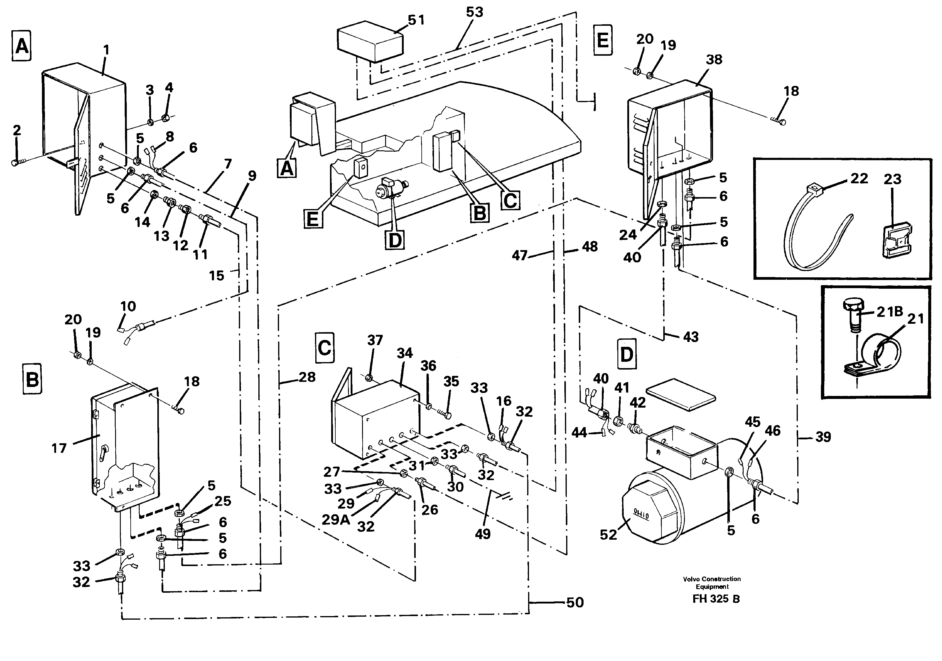 Magnet equipment Ohio, eletric installation 20 kw alternator  14263259 — volvo parts diagram