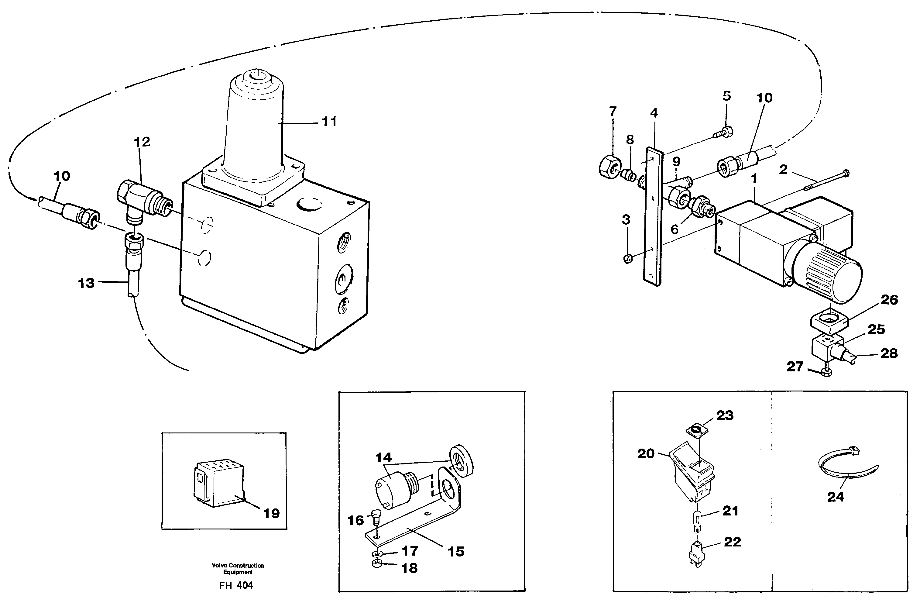 Overload protection  14260176 — volvo parts diagram