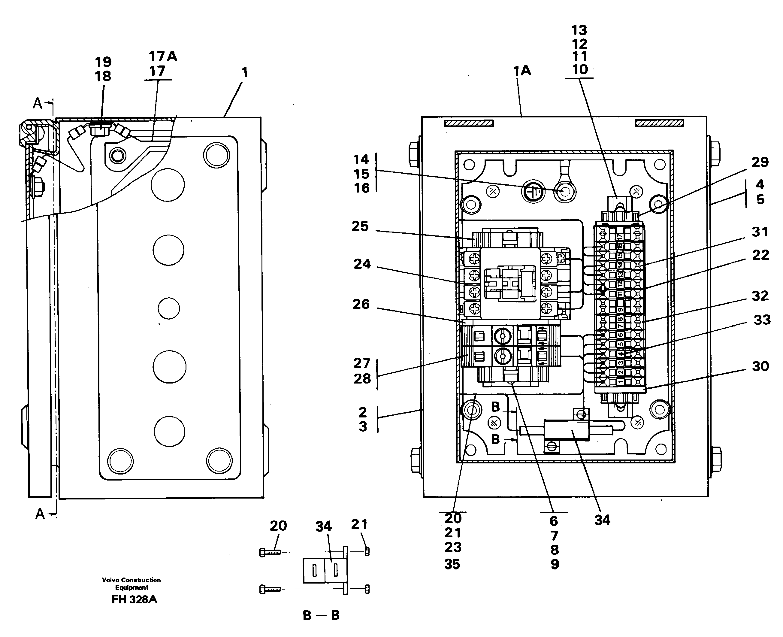 Magnet equipment Ohio, Electrical distribution unit  14263259 — volvo parts diagram