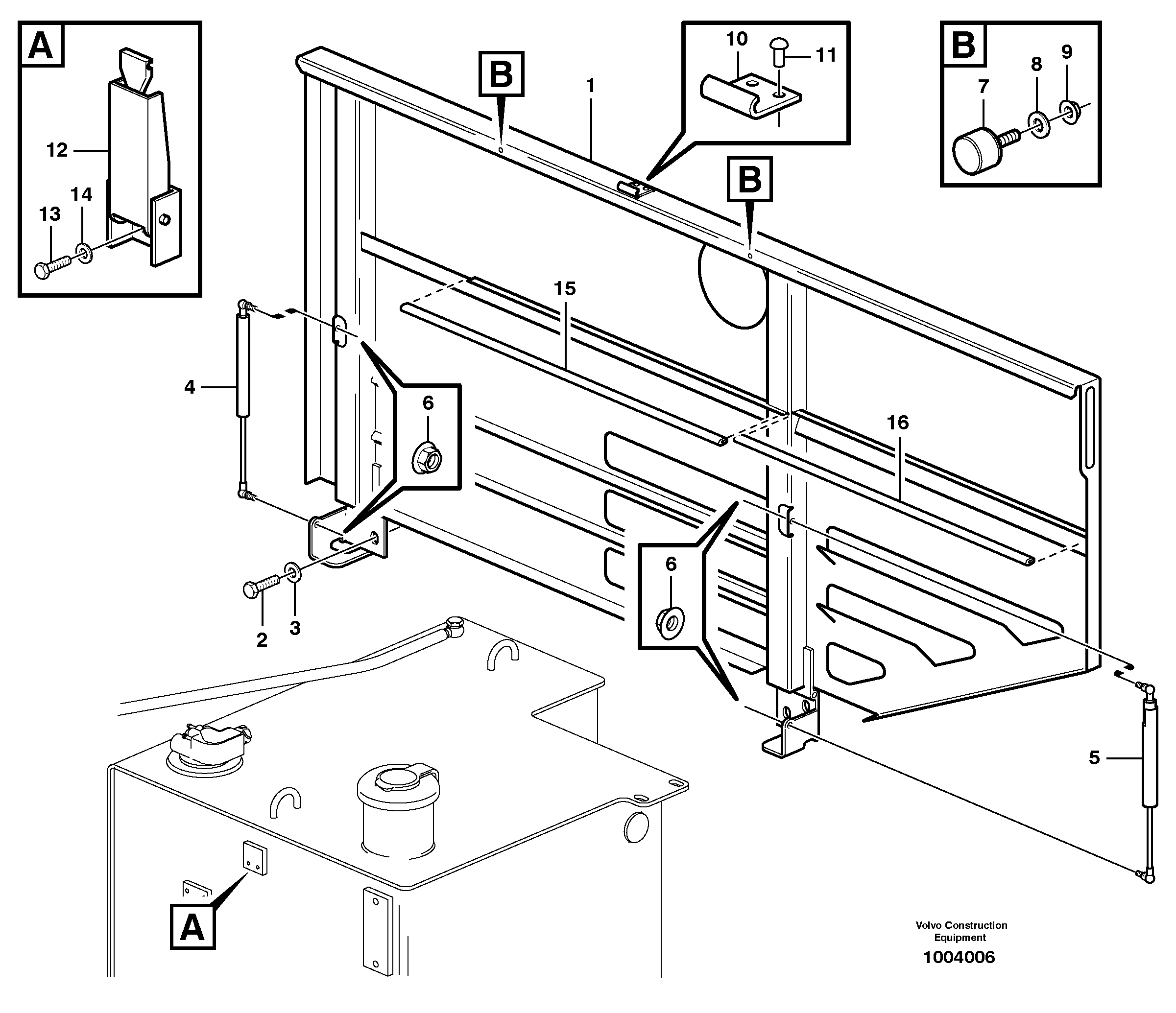 Hatch — volvo parts diagram